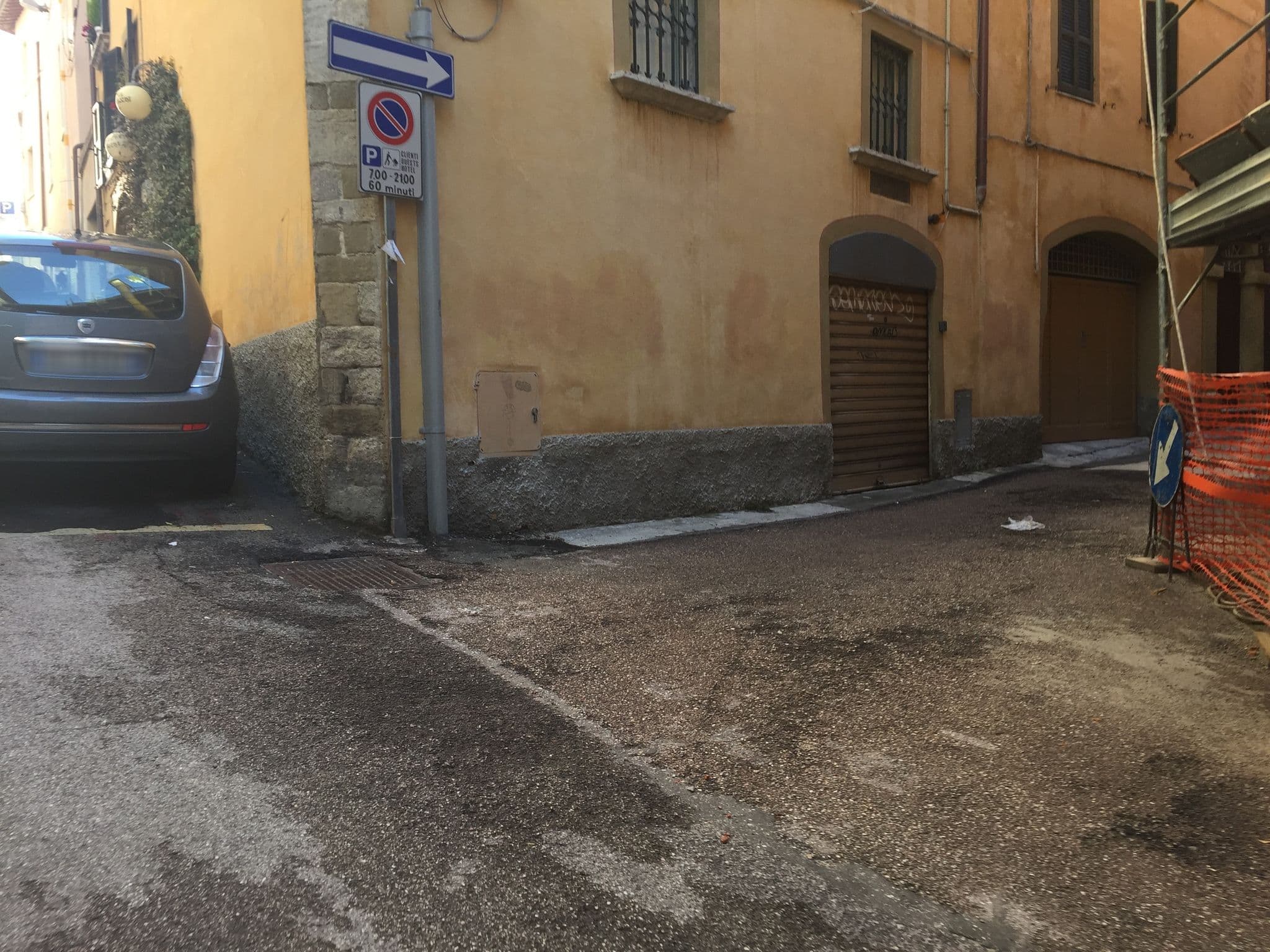 Street view near Hotel Morlacchi, Perugia — © valeriacle (CC BY-SA · Mapillary)