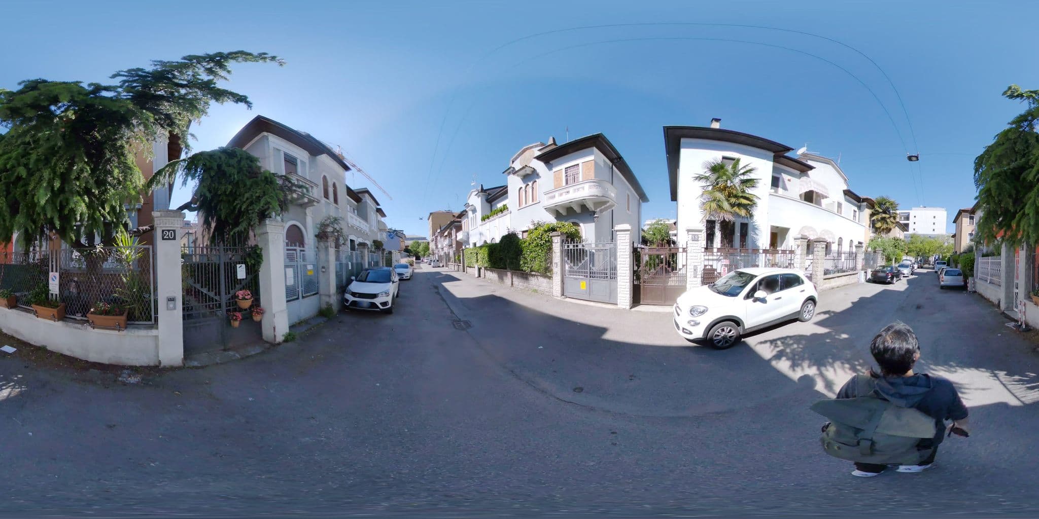 Street view near Hotel Rossovino, Milan — © mapconcierge (CC BY-SA · Mapillary)
