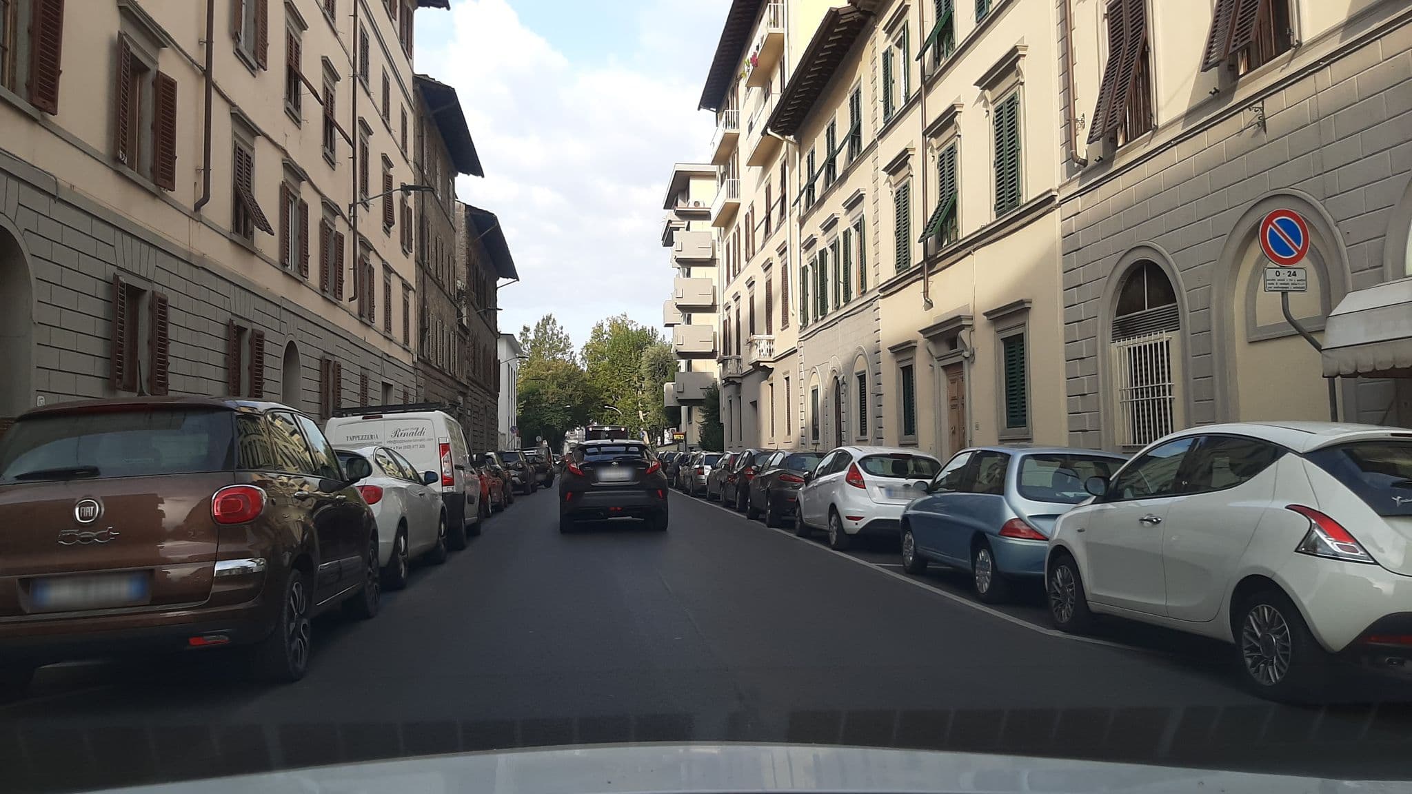 Street view near Cimabue 9, Campo di Marte — © vianney182 (CC BY-SA · Mapillary)