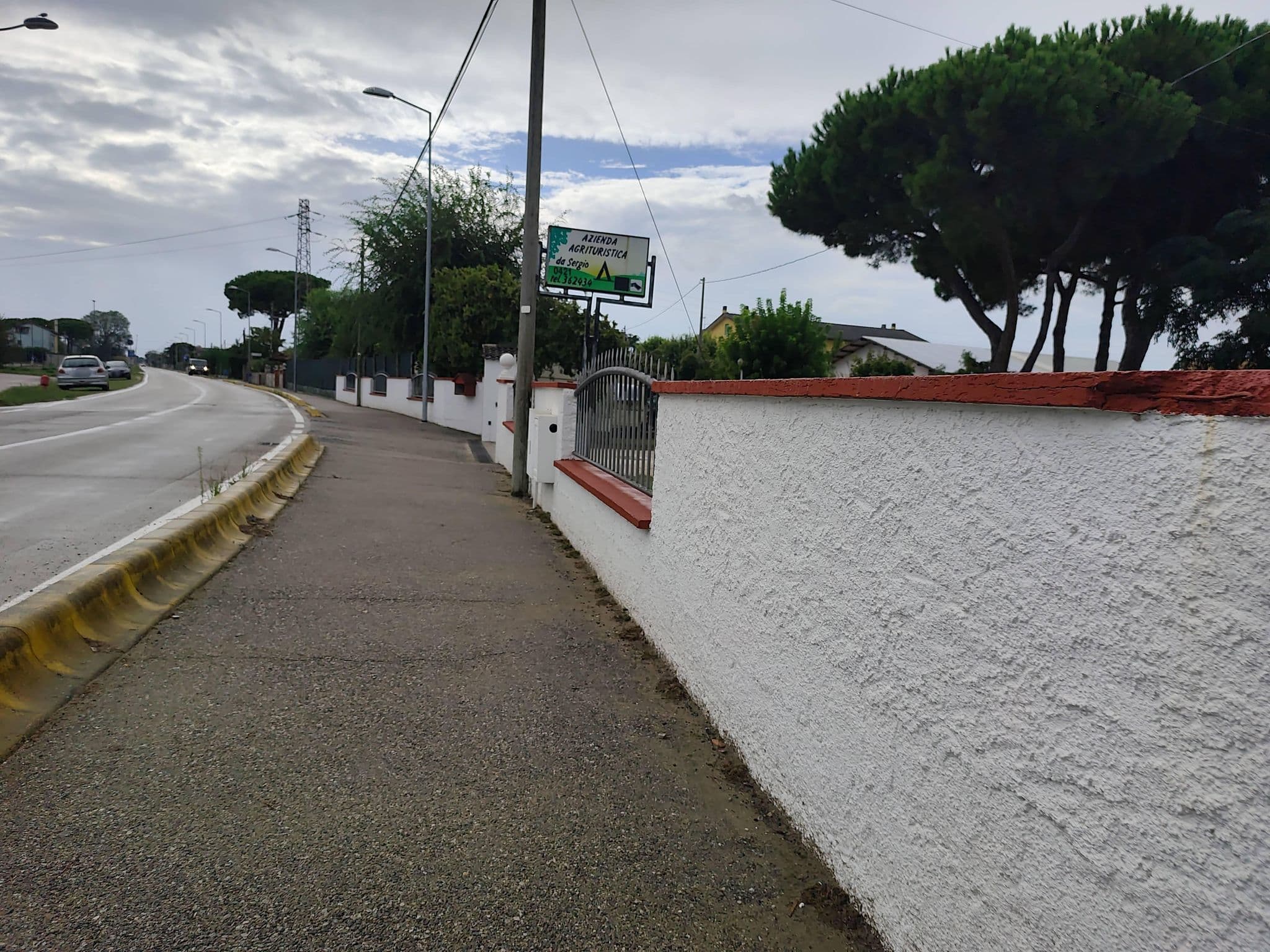 Street view near Agriturismo Da Sergio, Iesolo — © Duro (CC BY-SA · Mapillary)