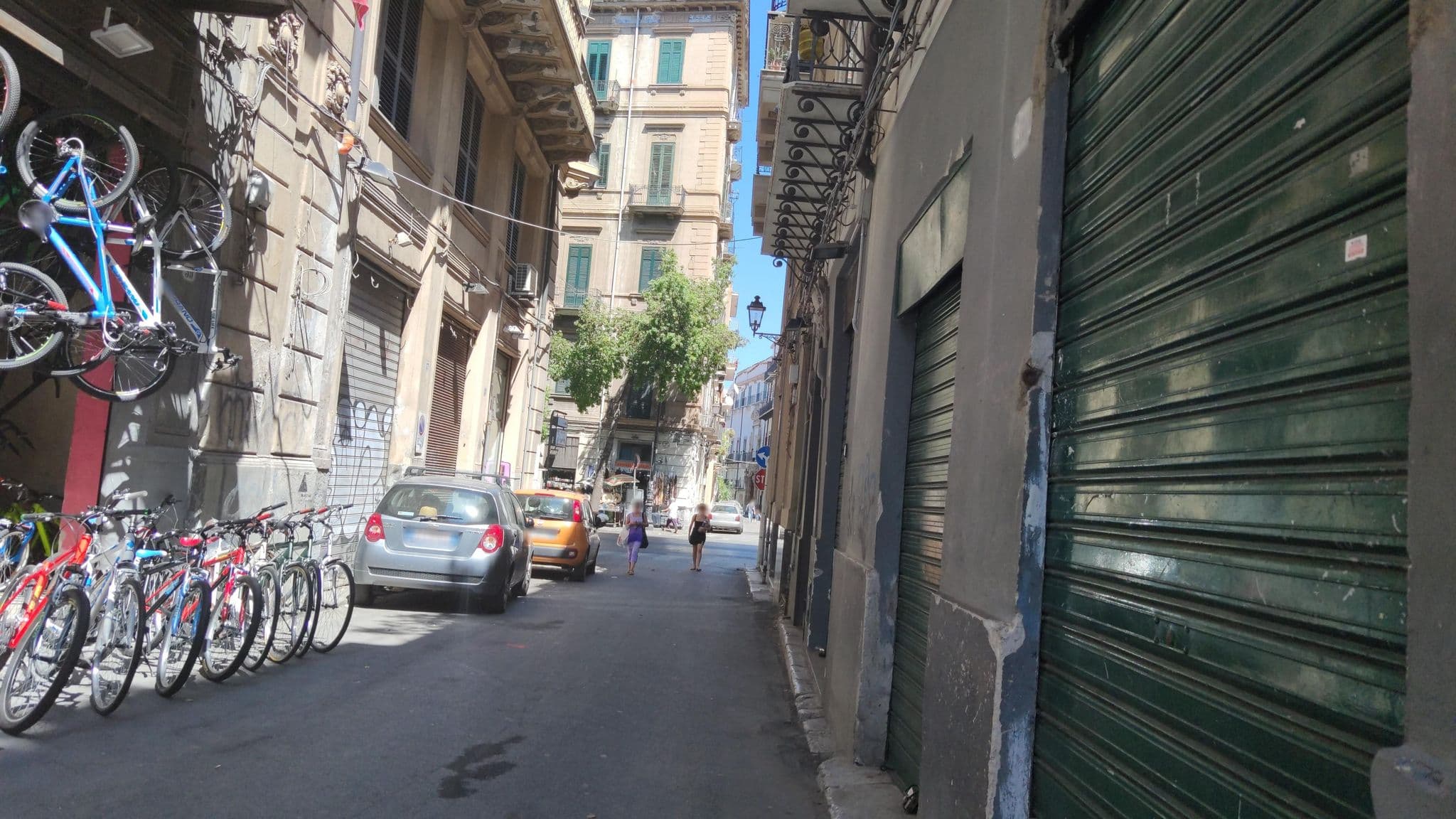 Street view near Hotel del Centro, Palermo