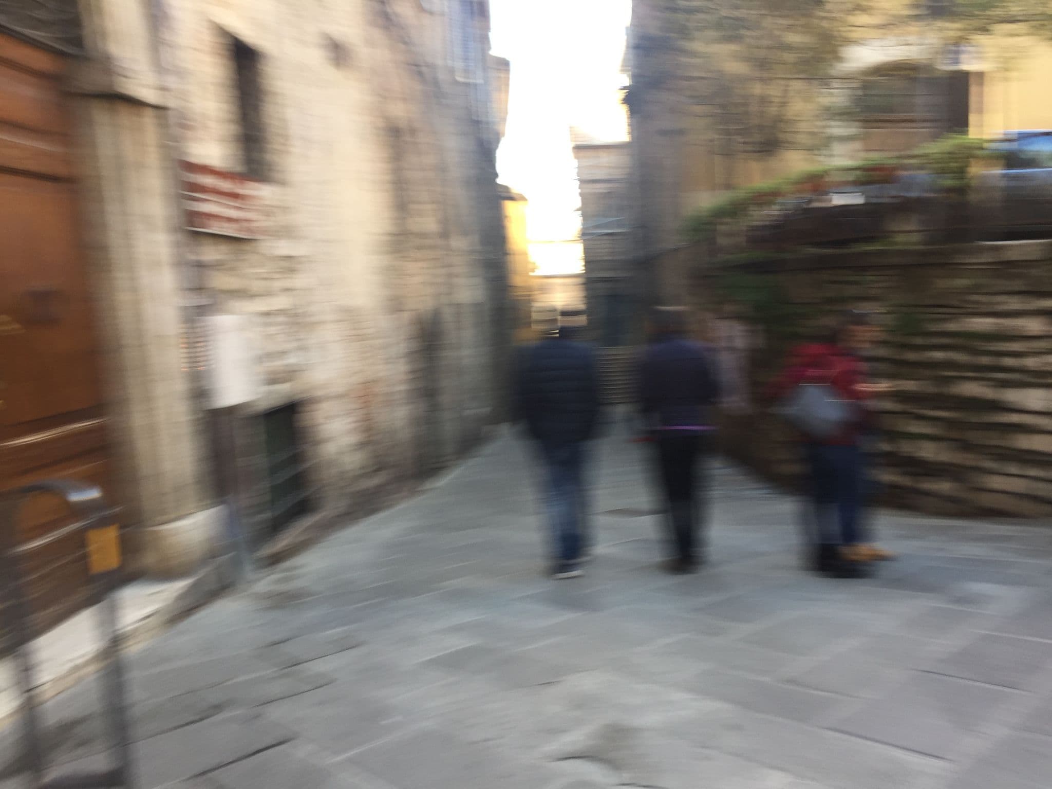 Street view near Albergo Anna, Perugia — © valeriacle (CC BY-SA · Mapillary)
