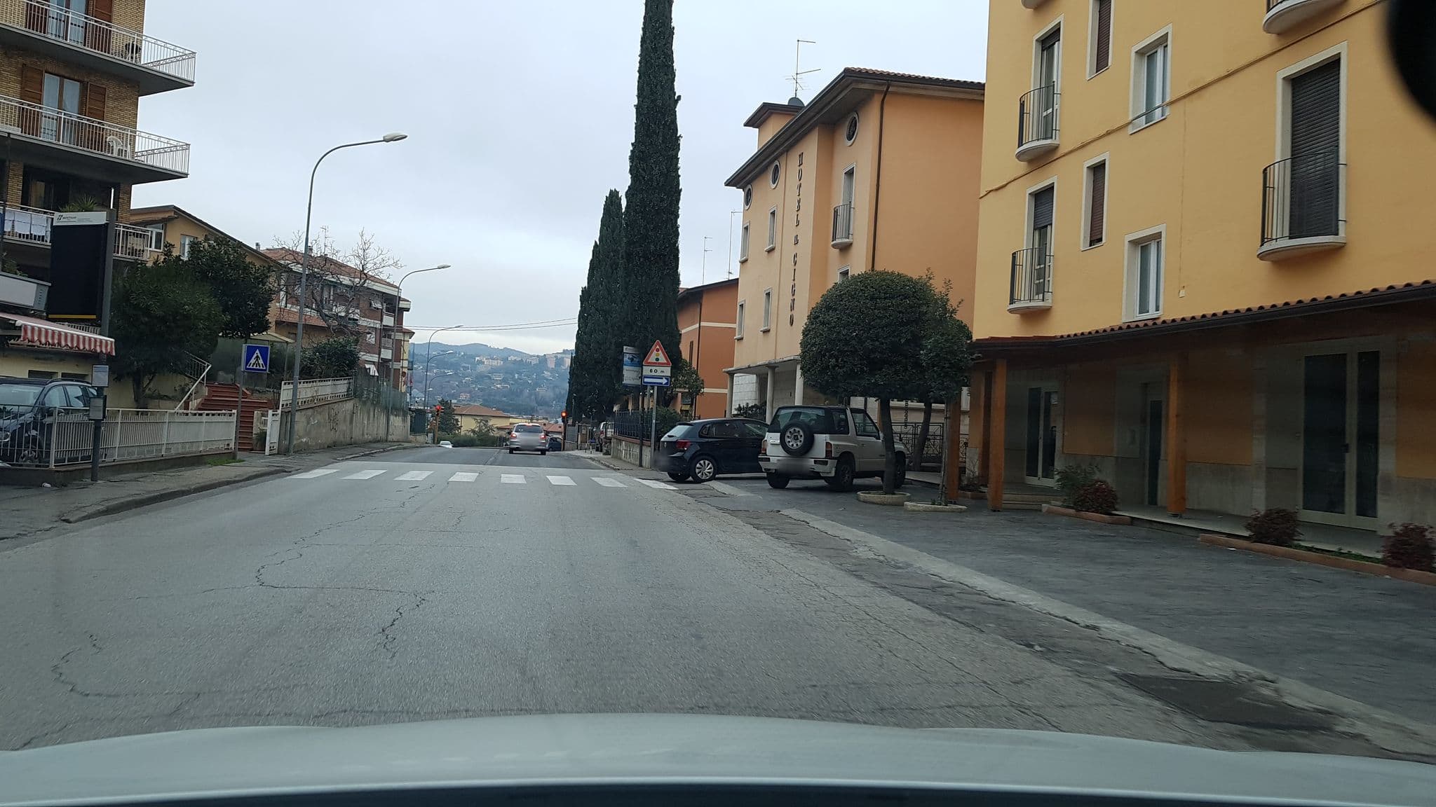 Street view near Giusy albergo, Lacugnano — © pierluigiderosa (CC BY-SA · Mapillary)