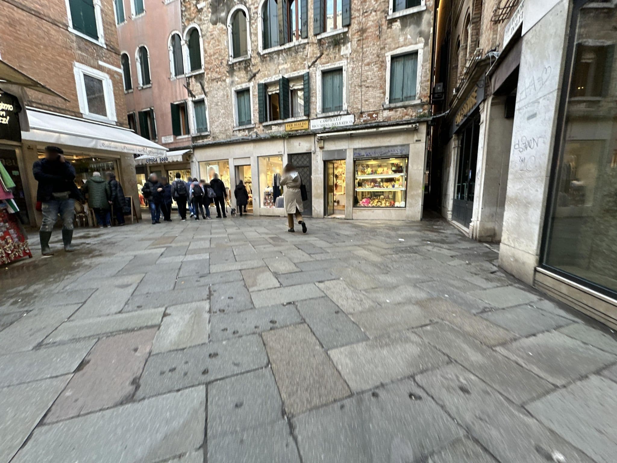 Street view near Hotel Lion Morosini, Venice