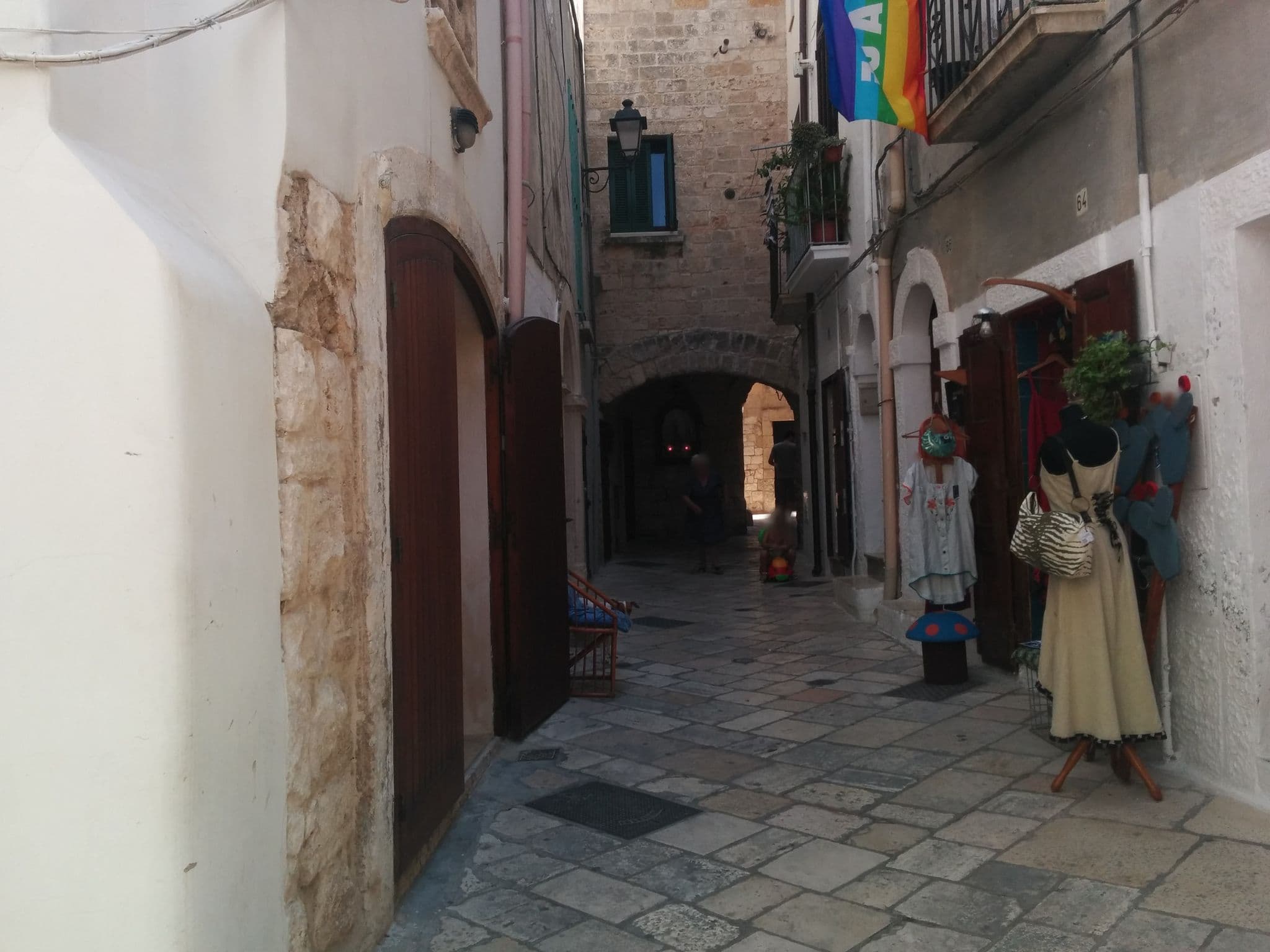 Street view near B&B Santo Stefano, Polignano a Mare — © napo (CC BY-SA · Mapillary)