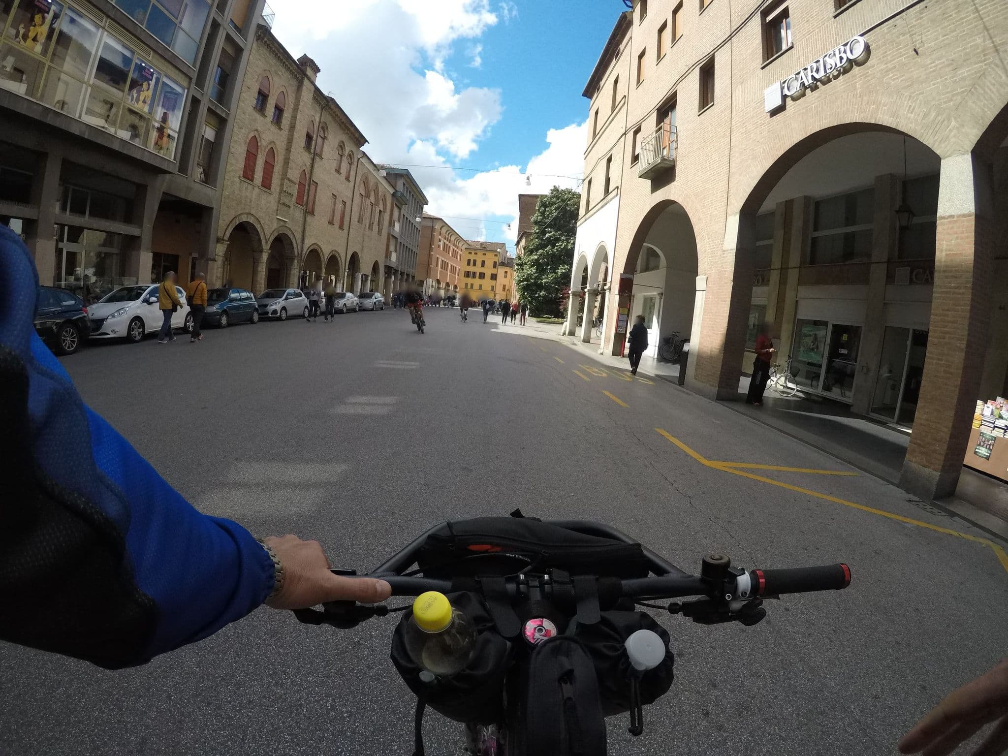Street view near Hotel Nazionale, Ferrara — © paolo74 (CC BY-SA · Mapillary)