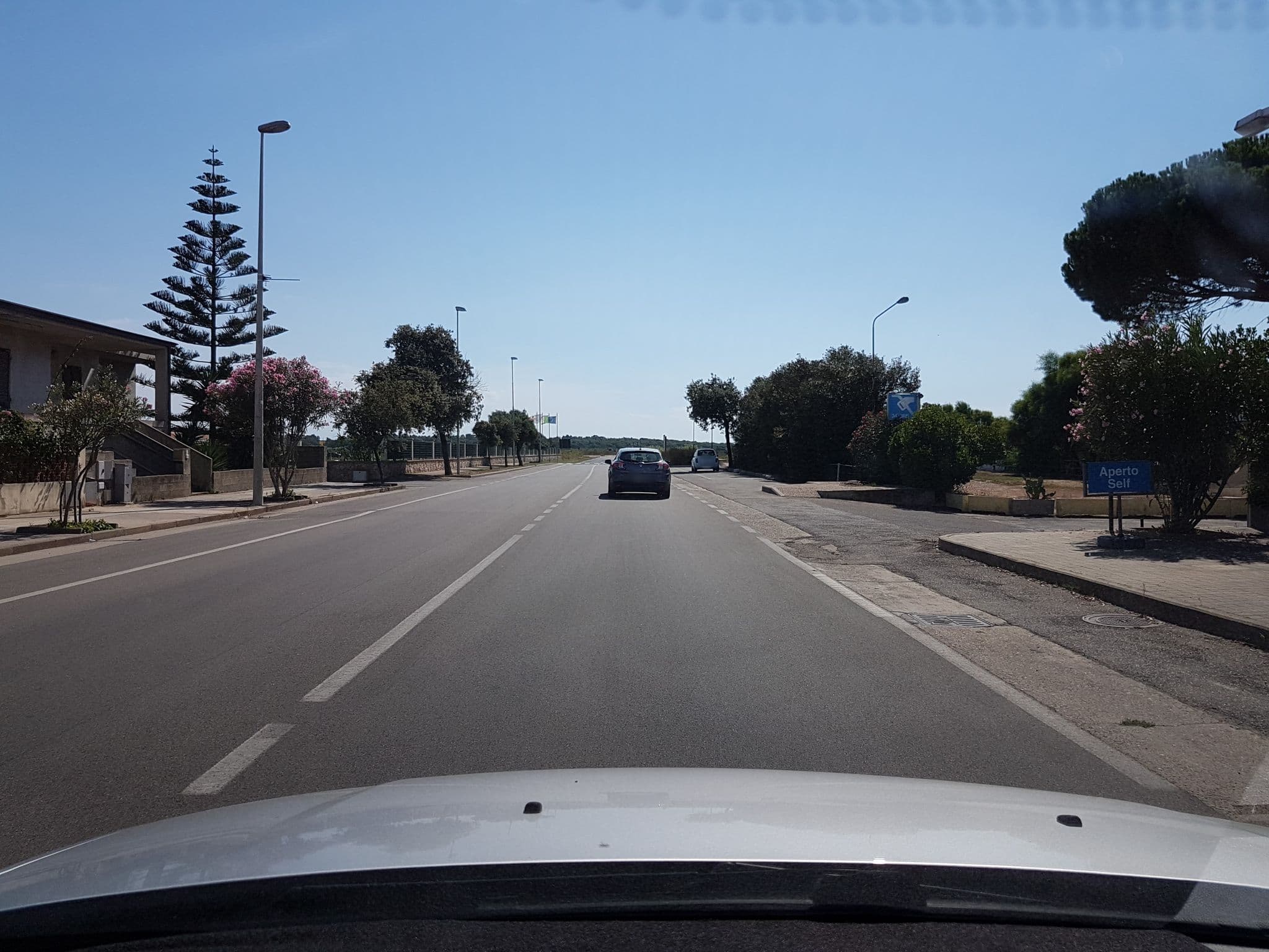 Street view near Hotel Summertime, Cabras — © damjang (CC BY-SA · Mapillary)
