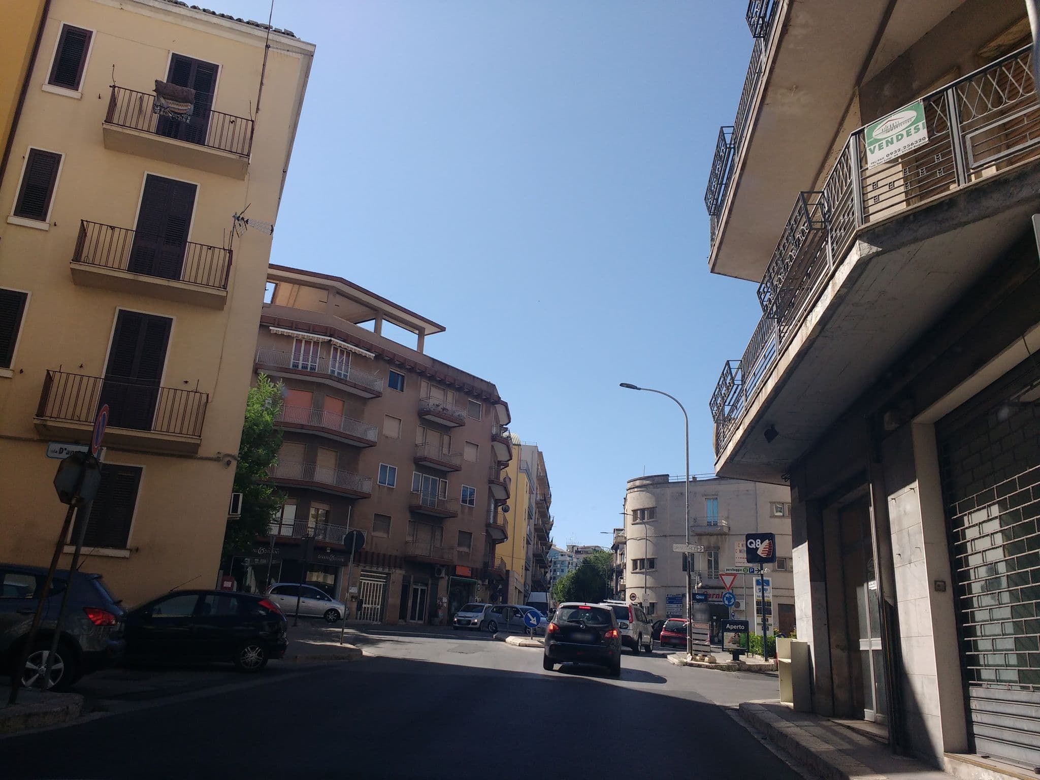 Street view near Hotel Kroma, Ragusa — © thetornado76 (CC BY-SA · Mapillary)