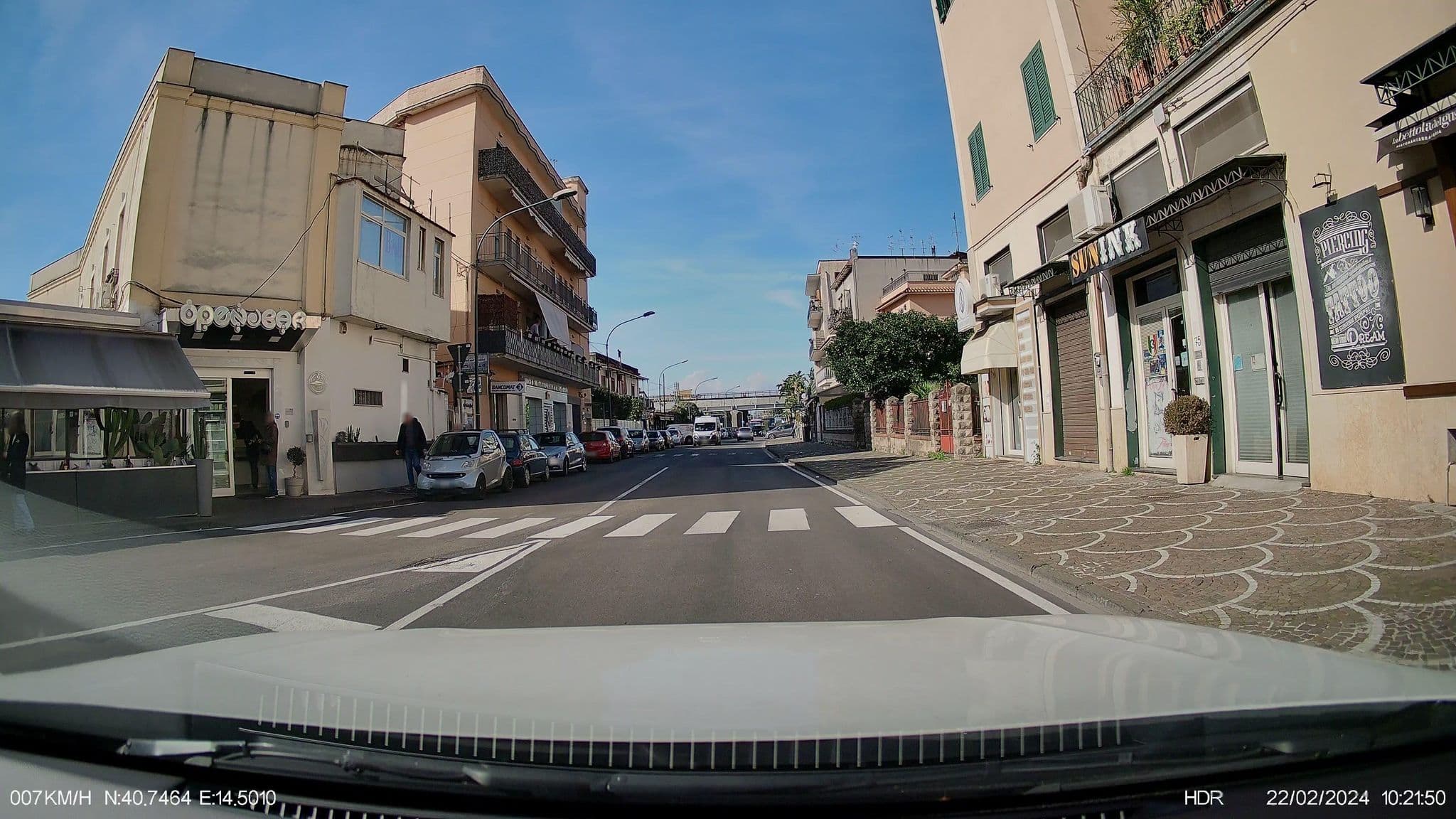 Street view near Hotel Diana, Pompei — © Hrabroslav (CC BY-SA · Mapillary)