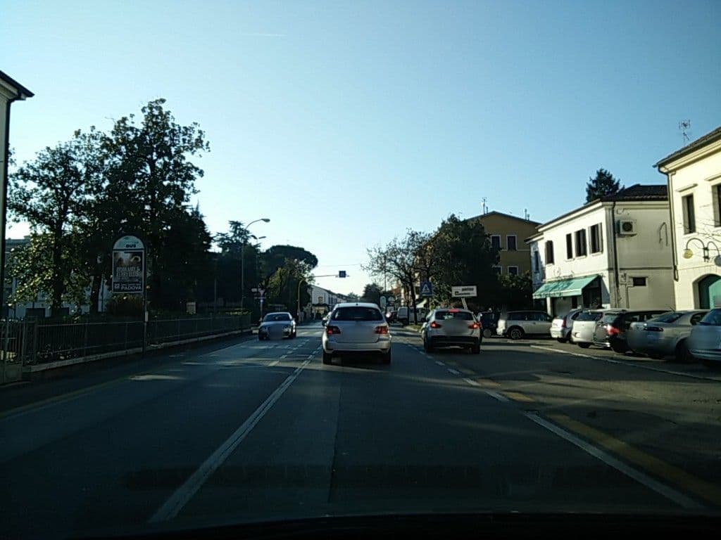 Street view near Hotel "La Scala", Carbonera — © bellazambo (CC BY-SA · Mapillary)