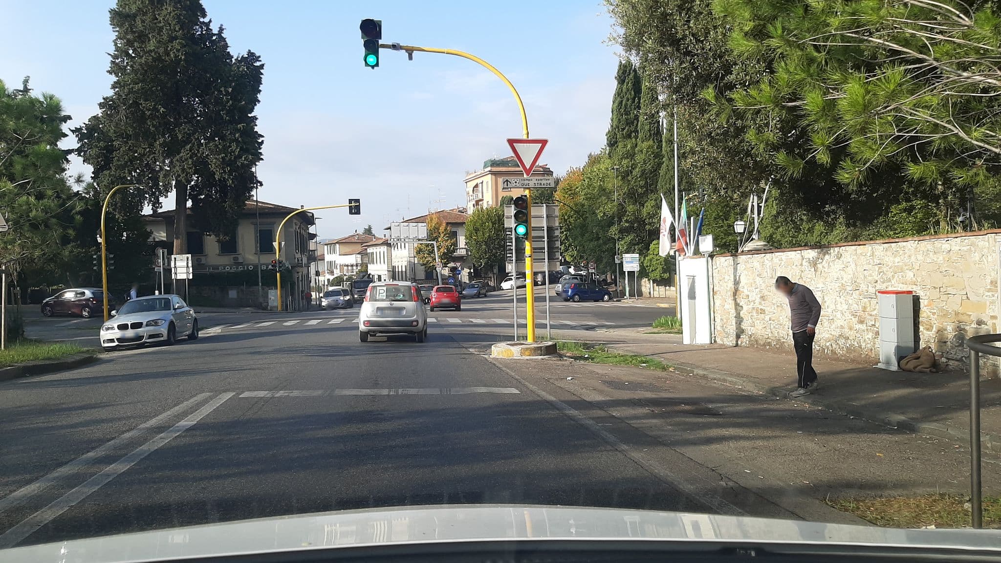 Street view near Hotel Villa Betania, Florence