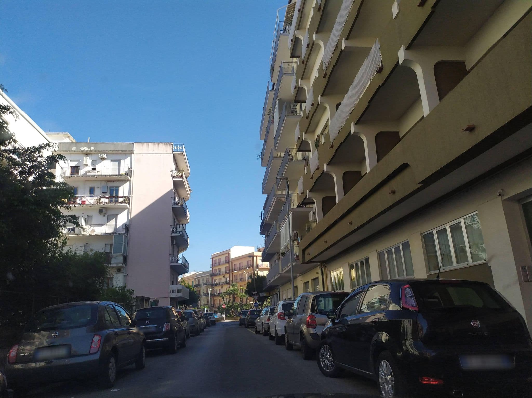 Street view near San Michele, Milazzo — © mcosm (CC BY-SA · Mapillary)