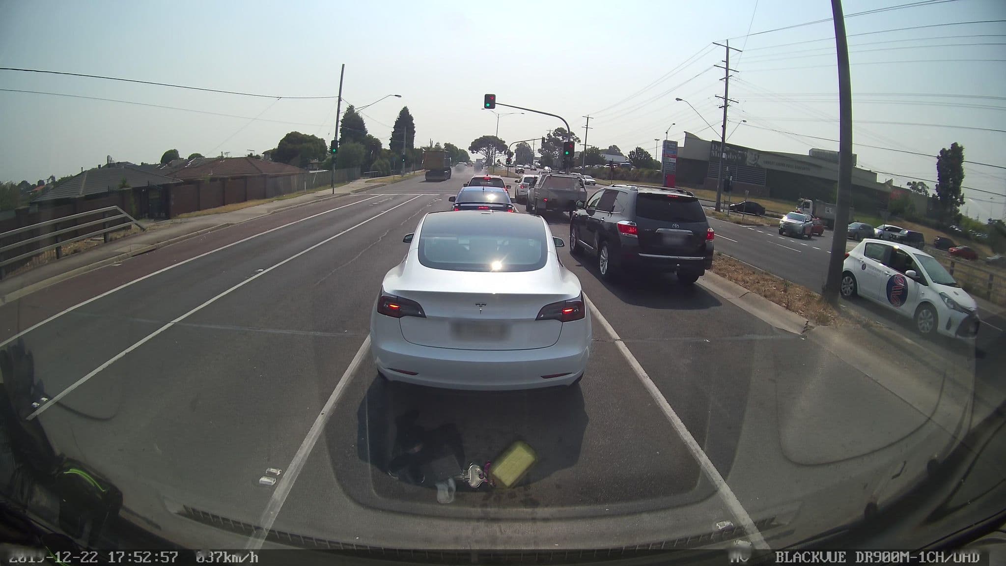 Street view near Mahoneys Motor Inn, Thomastown — © scottsarah (CC BY-SA · Mapillary)