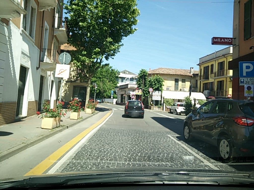 Street view near Hotel Milano, Salice Terme — © bellazambo (CC BY-SA · Mapillary)