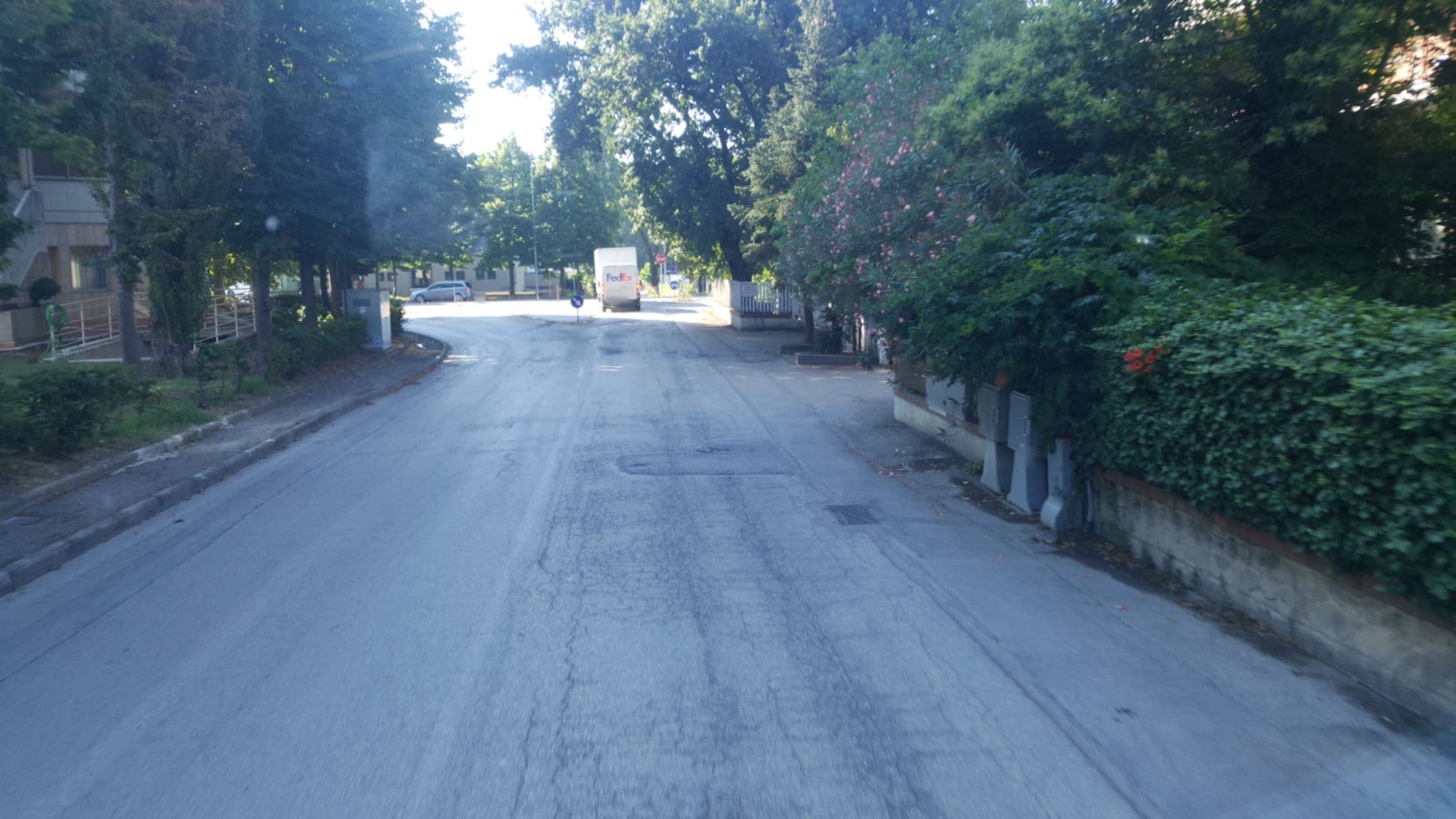 Street view near Park Hotel Perugia, Via Lippia — © klimakas (CC BY-SA · Mapillary)