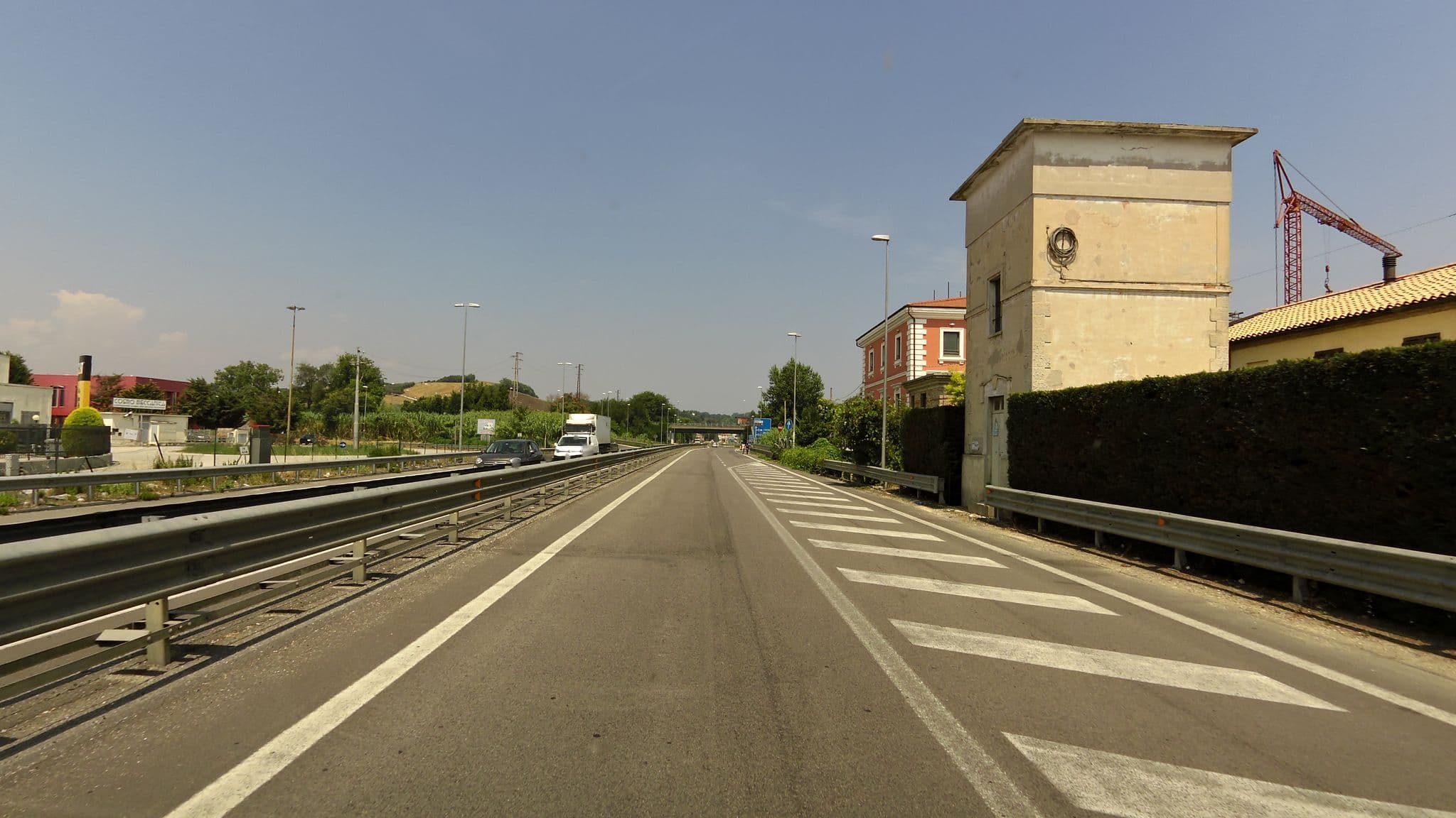 Street view near Albergo Ristorante Nazzarè, Camerano — © czmrtn (CC BY-SA · Mapillary)