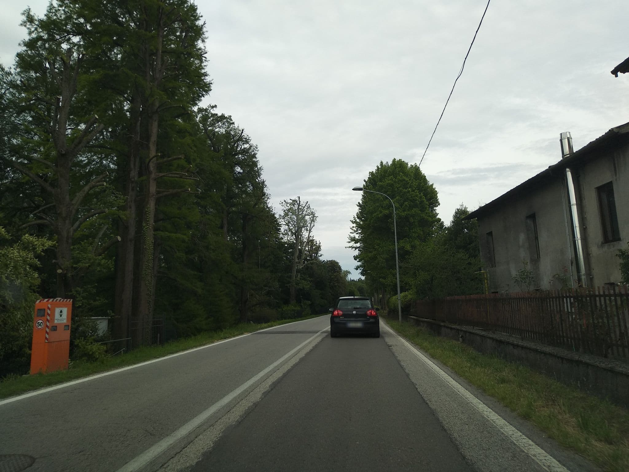 Street view near Azienda Agrituristica Il Palazzone, Montegalda — © isoipsa (CC BY-SA · Mapillary)