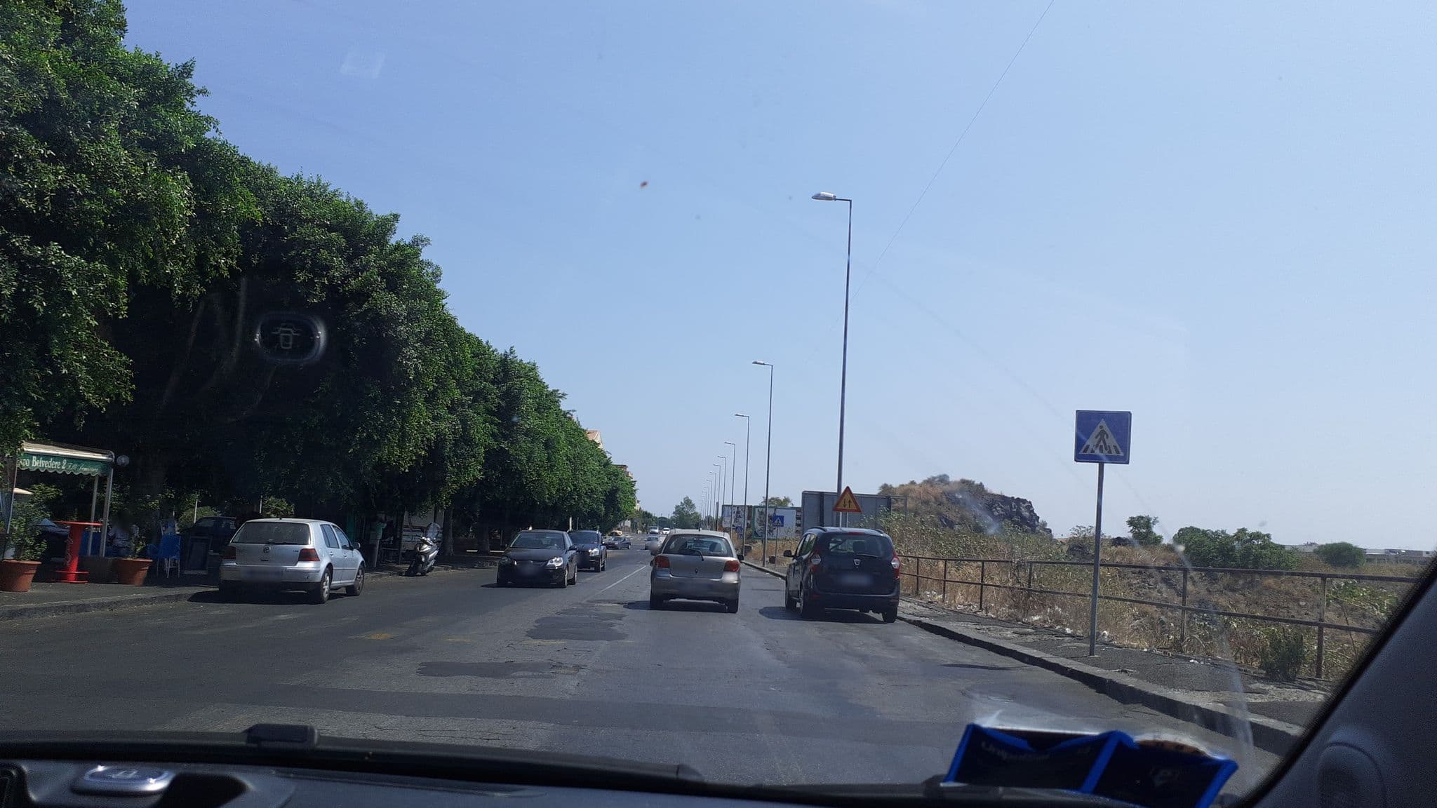 Street view near Aiello, Catania