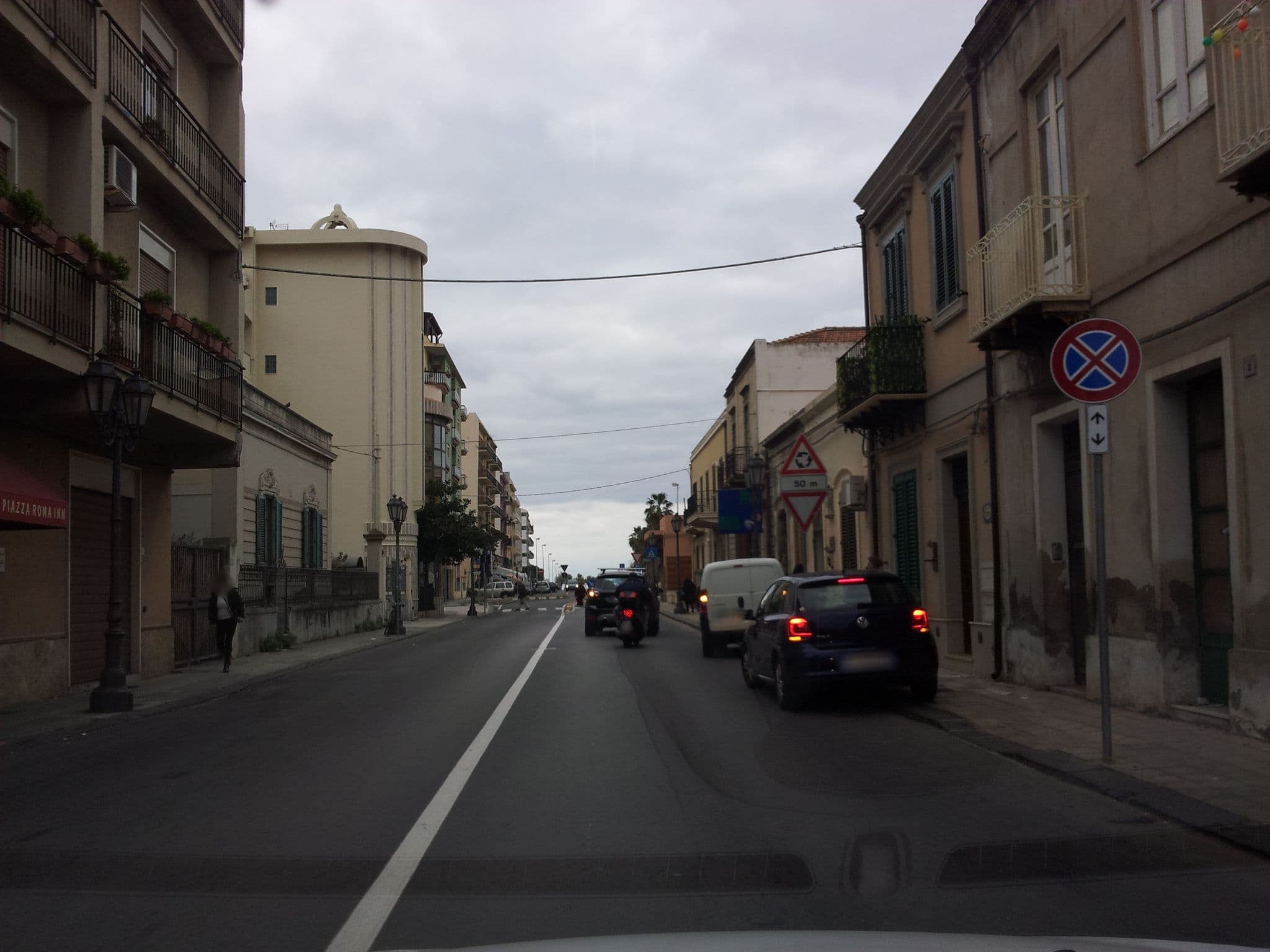Street view near Piazza Roma Inn, Milazzo — © dgitto (CC BY-SA · Mapillary)