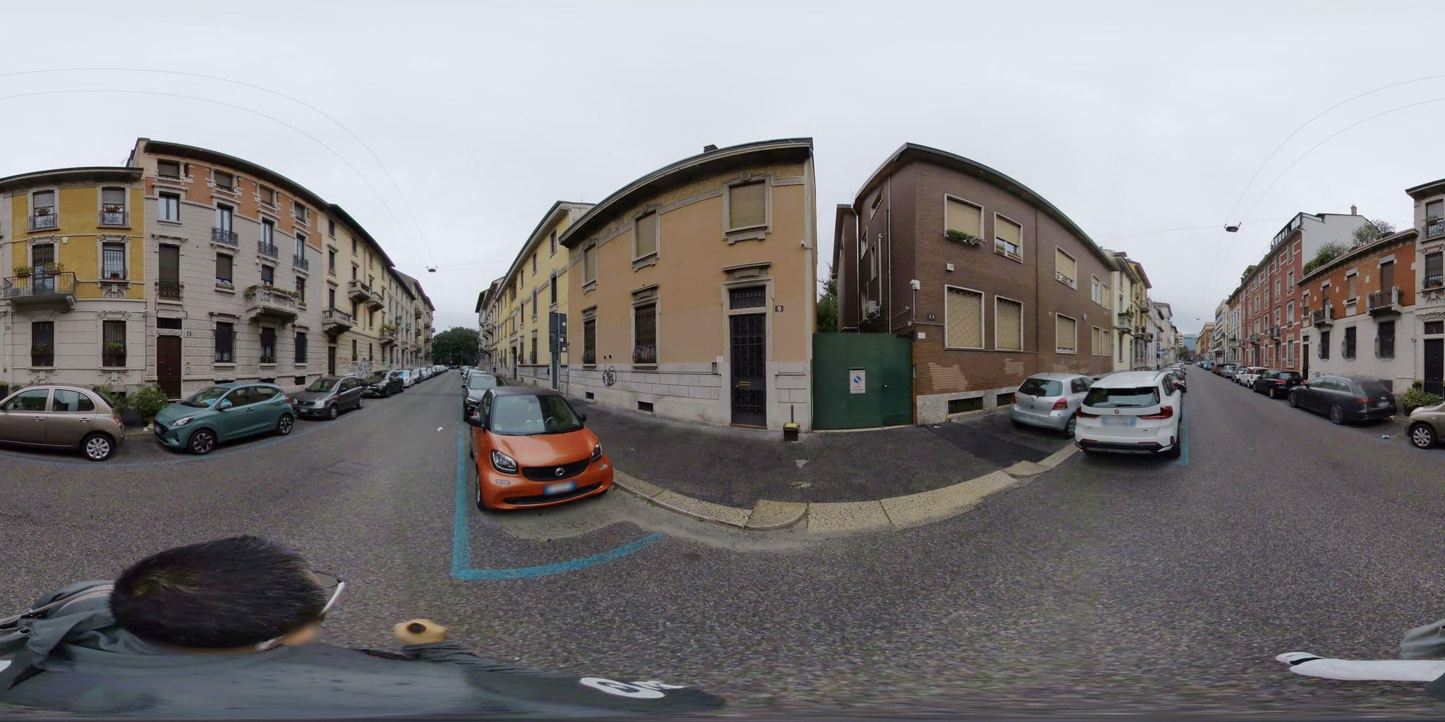 Street view near Hotel Sara, Brera