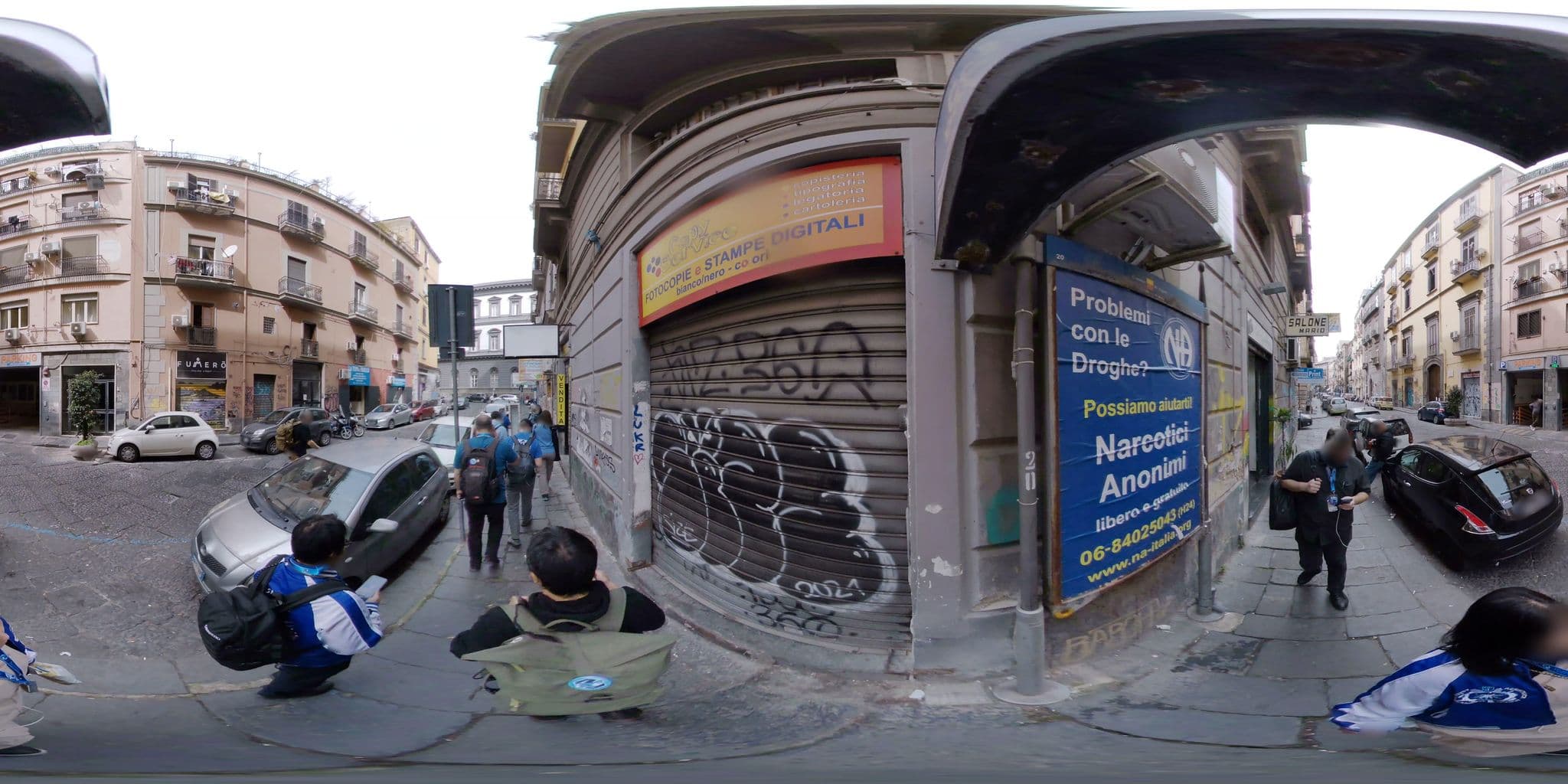 Street view near B&B Della Corte, Porto — © mapconcierge (CC BY-SA · Mapillary)