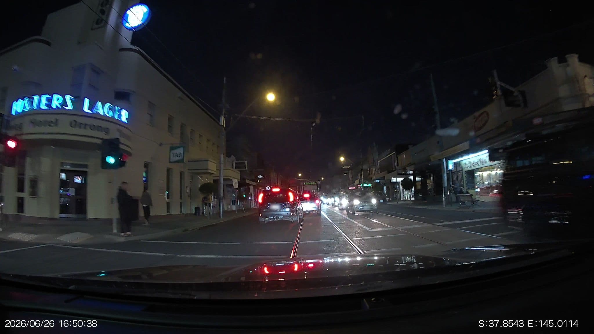 Street view near Orrong Hotel, Toorak — © aHS (CC BY-SA · Mapillary)