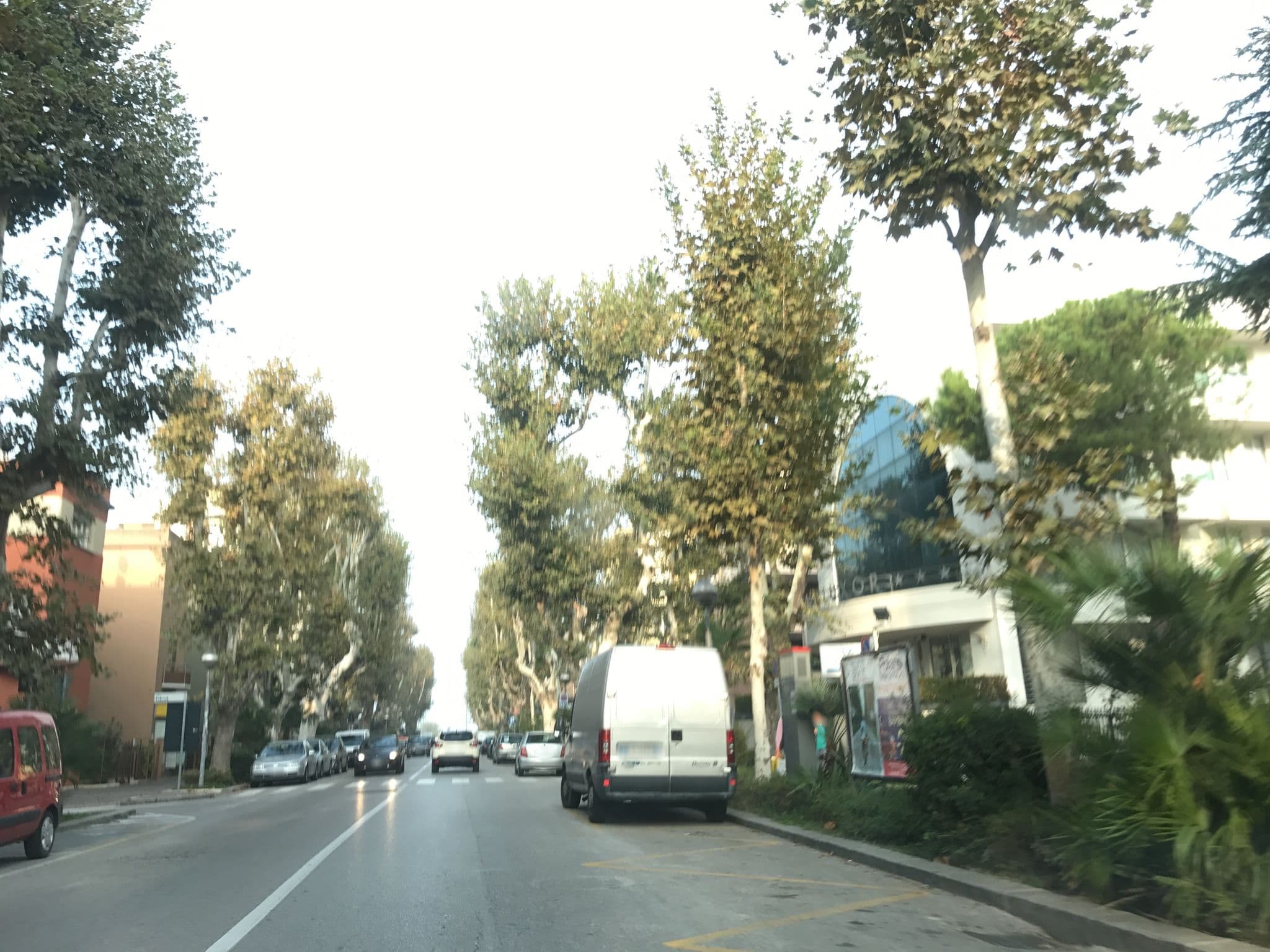 Street view near New Jolie, Rimini