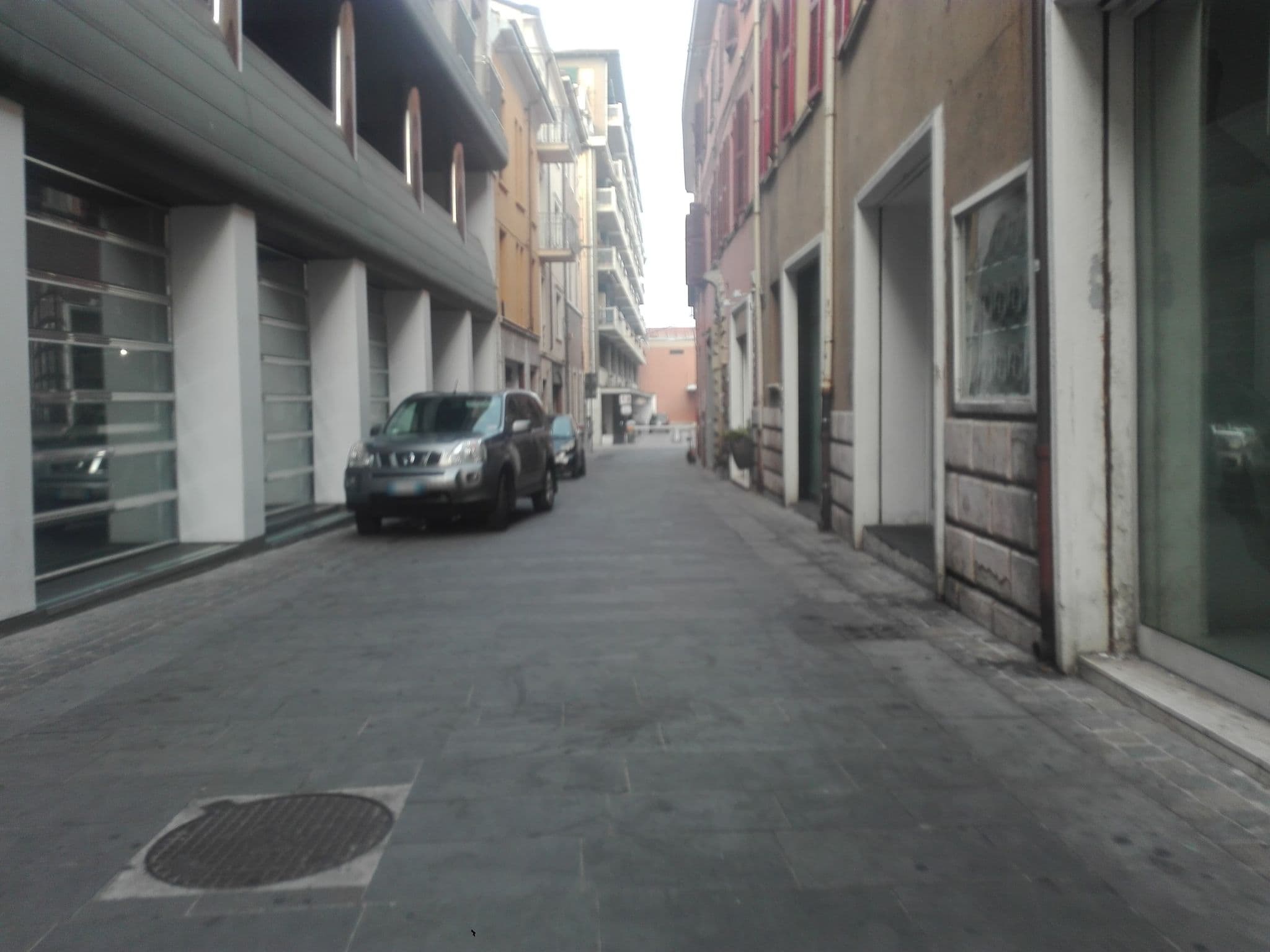 Street view near Hotel Duomo, Rimini
