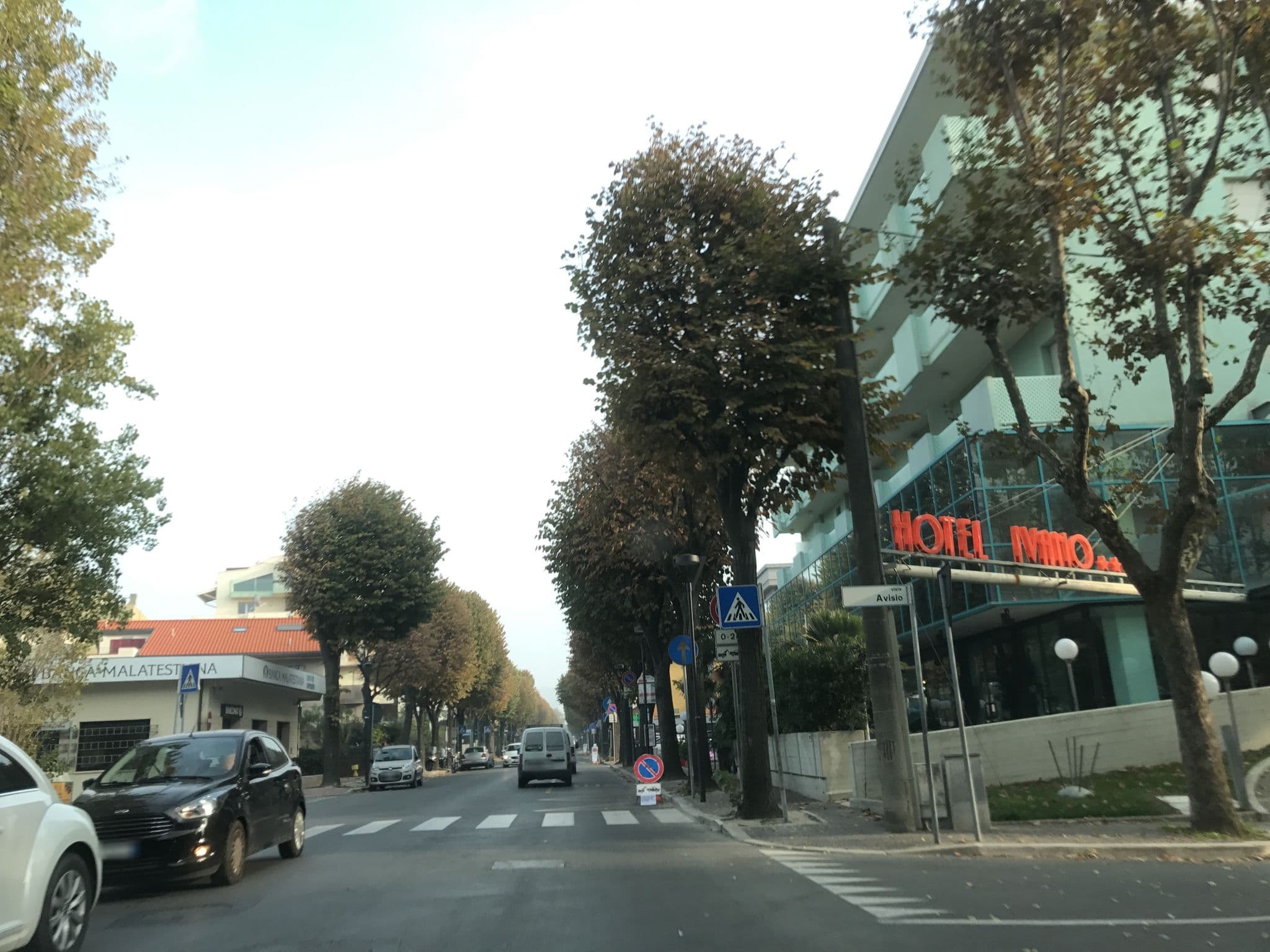 Street view near La Plage, Rimini — © asturksever (CC BY-SA · Mapillary)