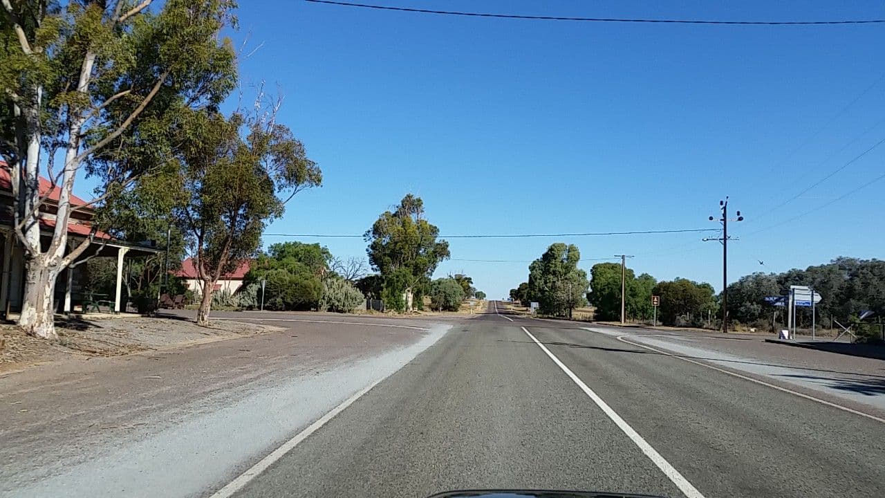 Street view near Carrieton Hotel, Quorn — © didz (CC BY-SA · Mapillary)