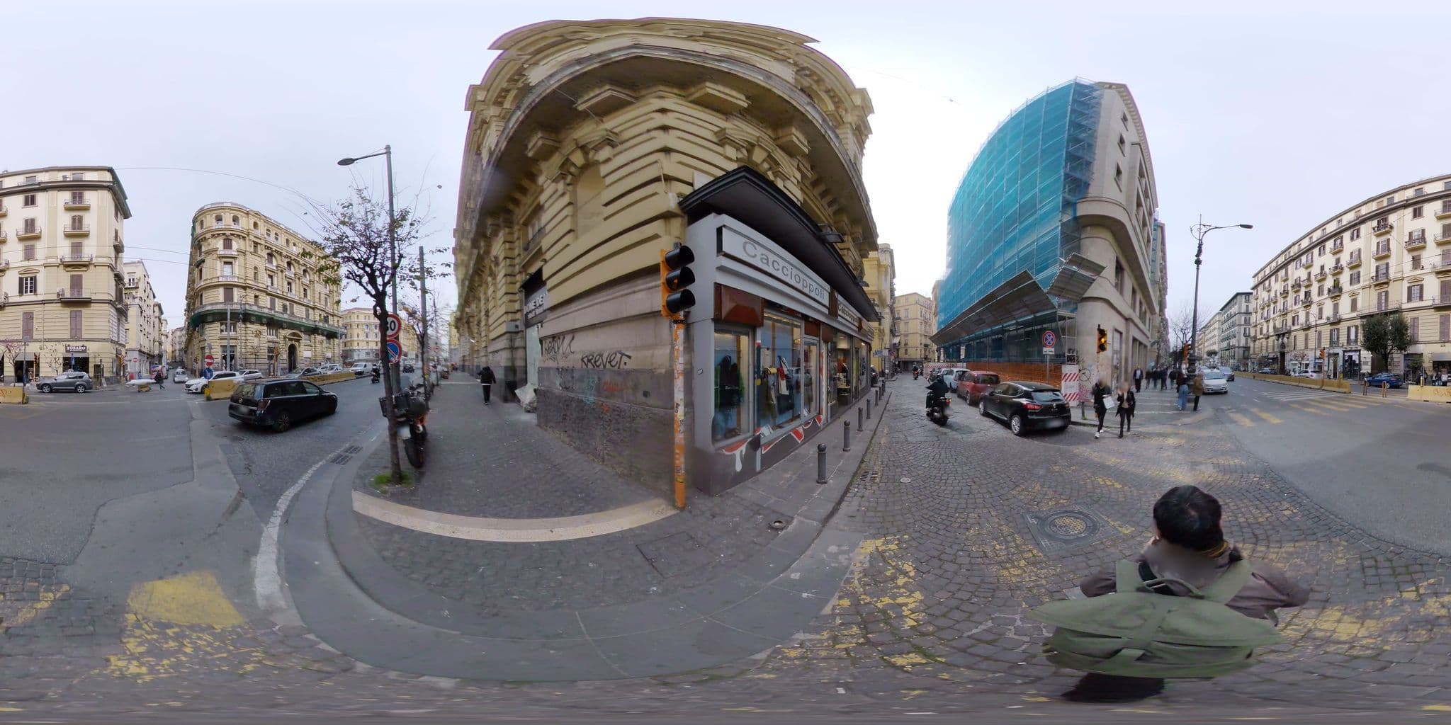 Street view near Quattro Palazzi, Pendino — © mapconcierge (CC BY-SA · Mapillary)