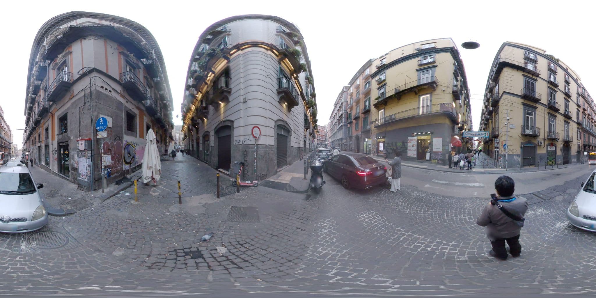 Street view near Miseria e Nobiltà, San Giuseppe — © mapconcierge (CC BY-SA · Mapillary)