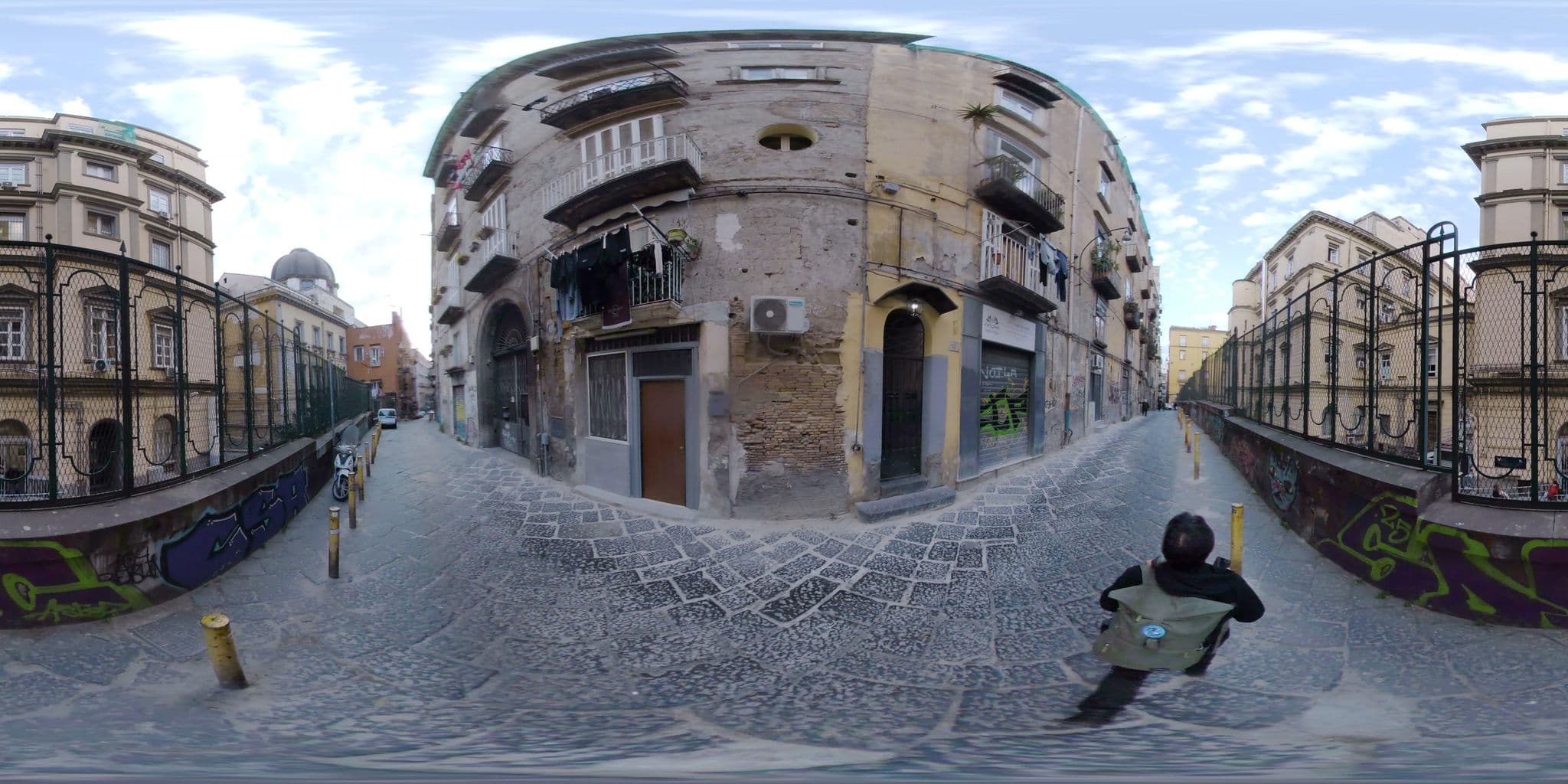 Street view near B&B Oasi di Pulcinella, San Giuseppe — © mapconcierge (CC BY-SA · Mapillary)