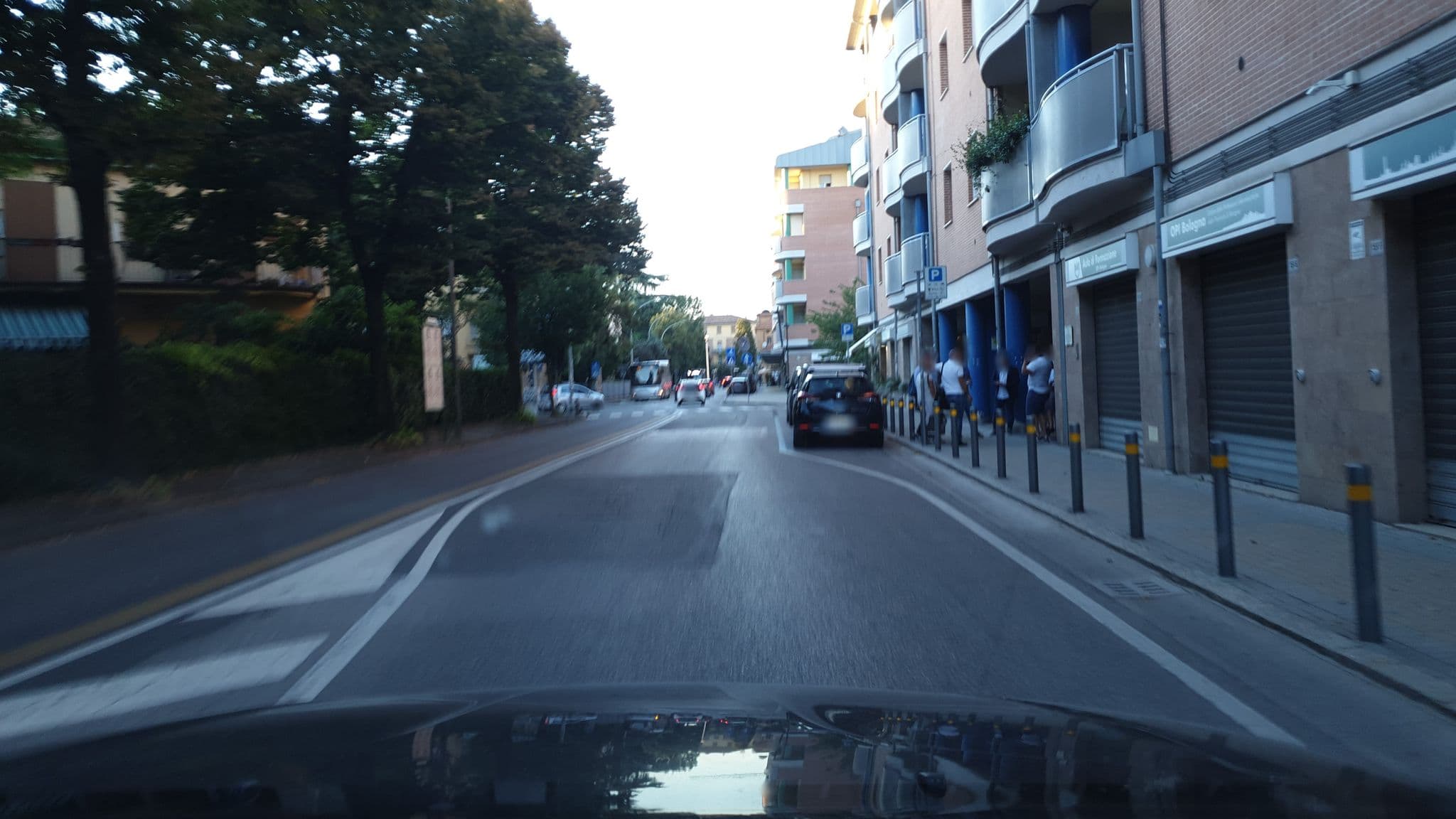 Street view near Porta San Vitale B&B, Bologna