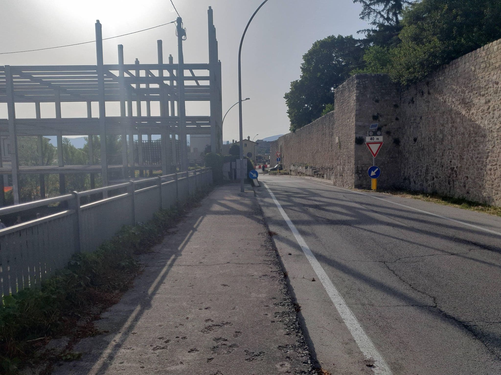 Street view near Porta Rivera, L'Aquila — © AlixGil (CC BY-SA · Mapillary)