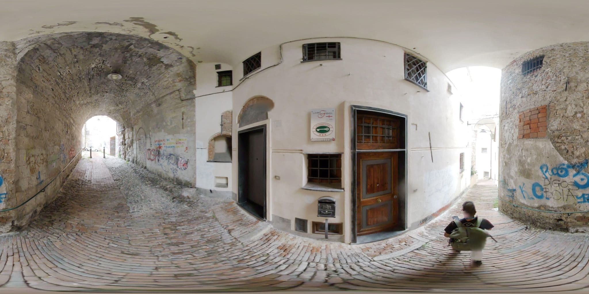 Street view near Residenza universitaria Casa Paganini, Genoa