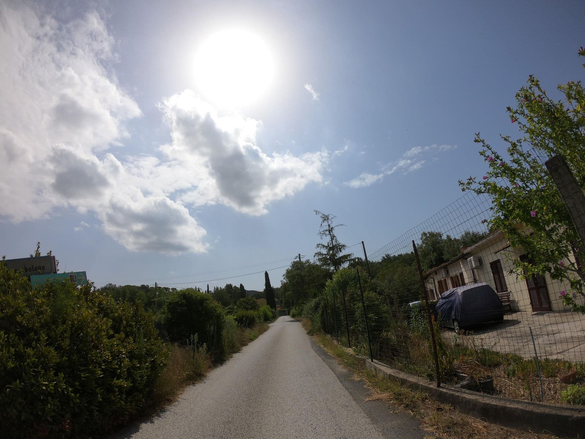 Street view near Il Giardino di Chris, Guasticce — © momix (CC BY-SA · Mapillary)