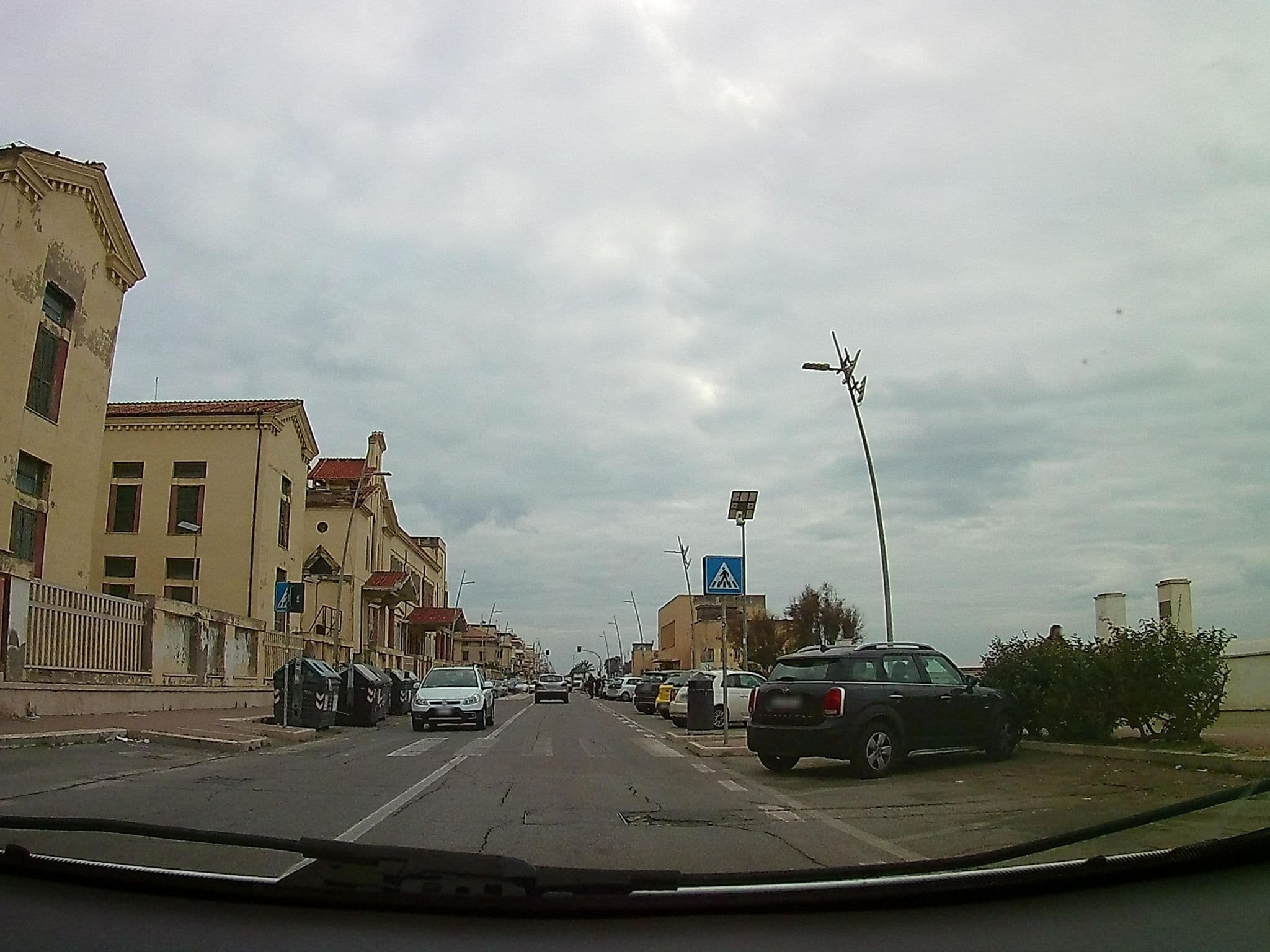 Street view near Litus Roma Hostel, Lido di Ostia — © giopac (CC BY-SA · Mapillary)