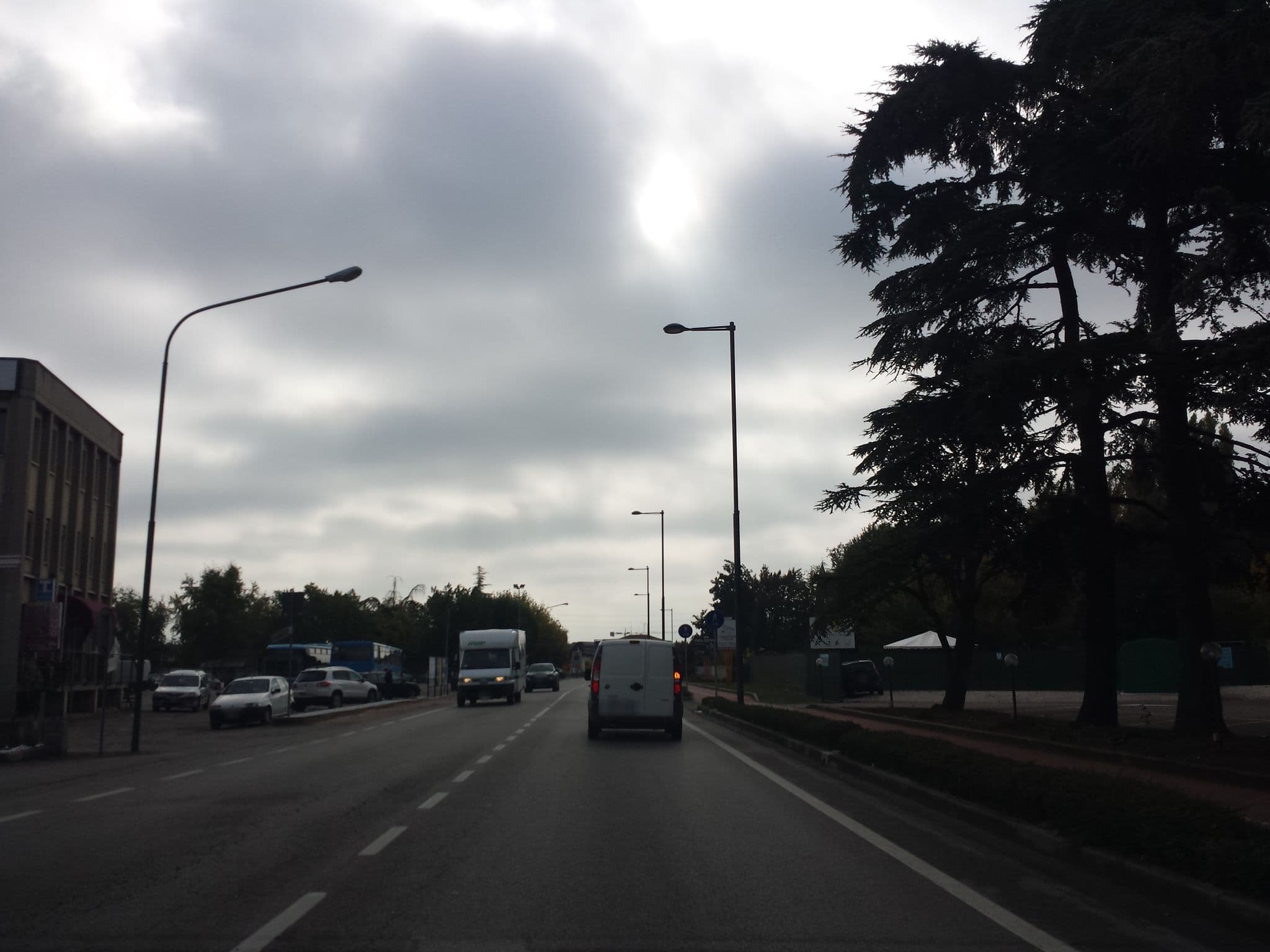Street view near Piccolo Hotel Nogara, Nogara — © lucamenini (CC BY-SA · Mapillary)
