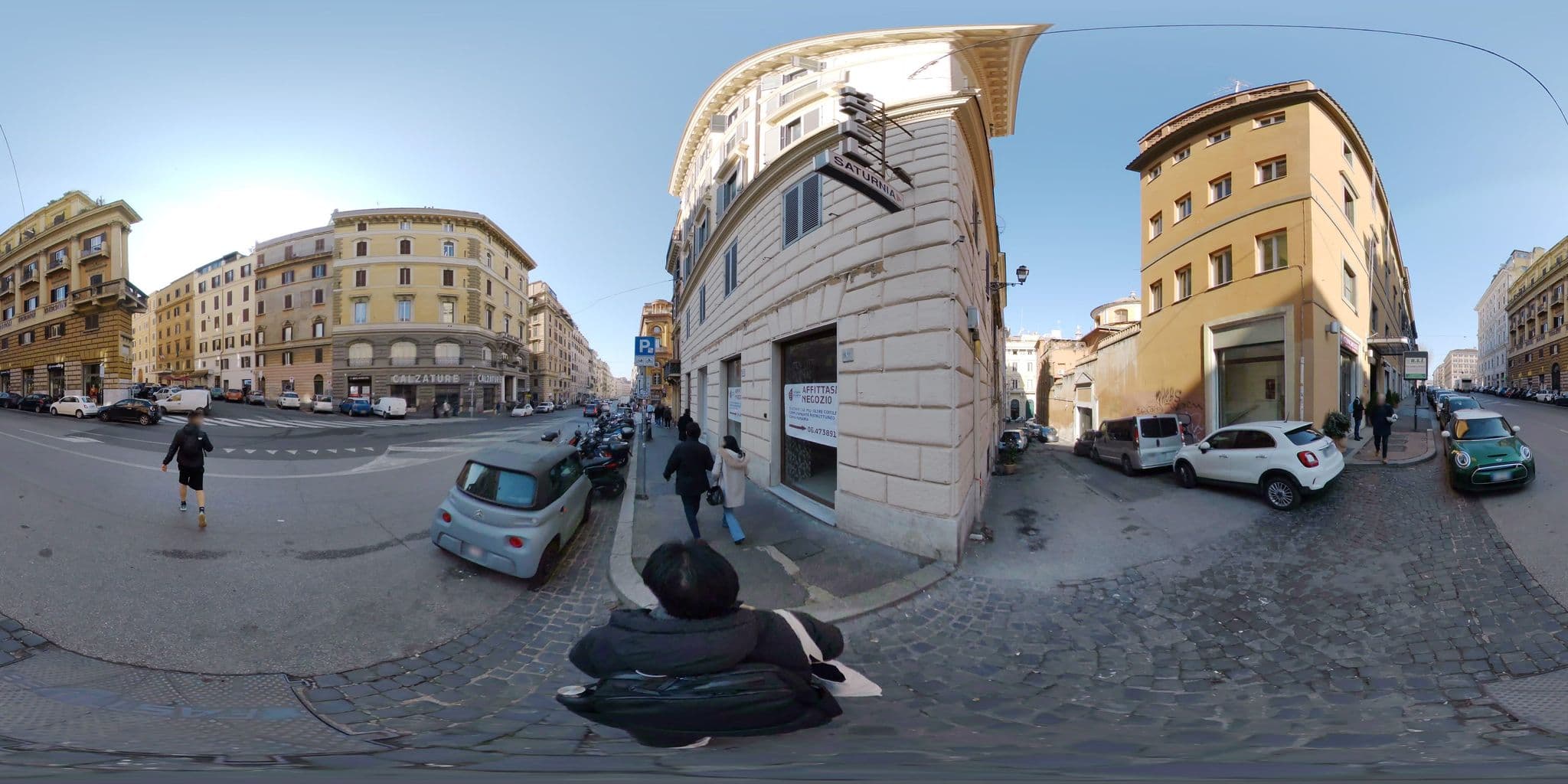 Street view near Rock Night B&B, Monti