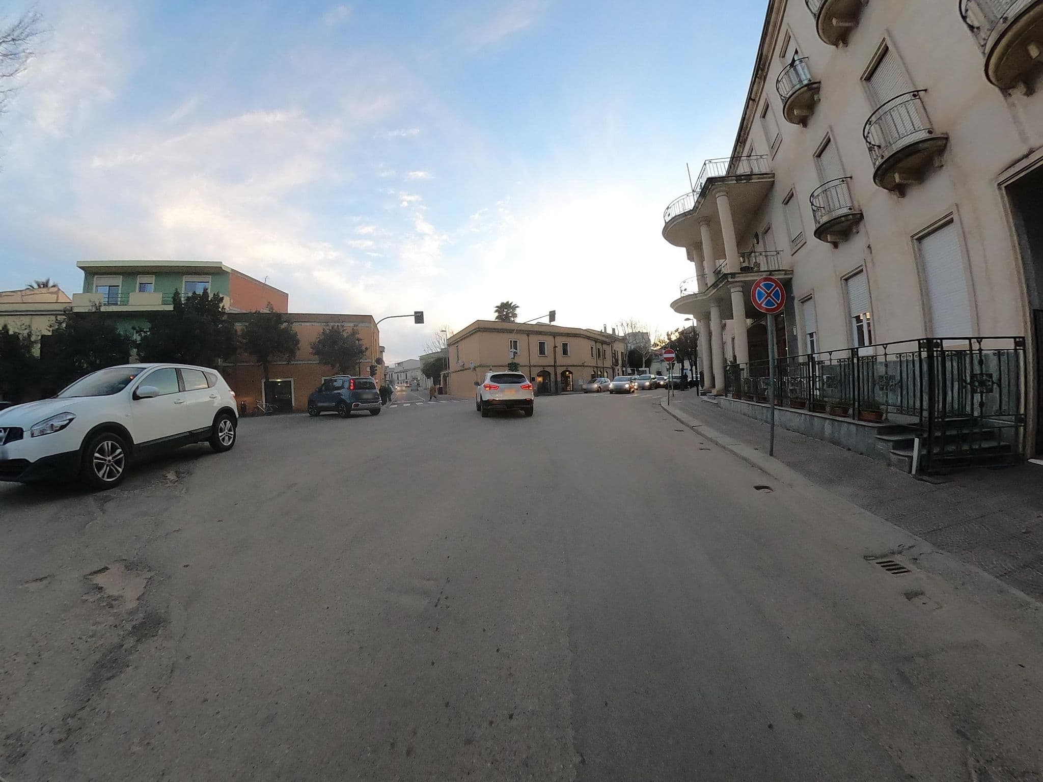 Street view near Mariano IV Palace Hotel, Oristano — © joostjakob (CC BY-SA · Mapillary)