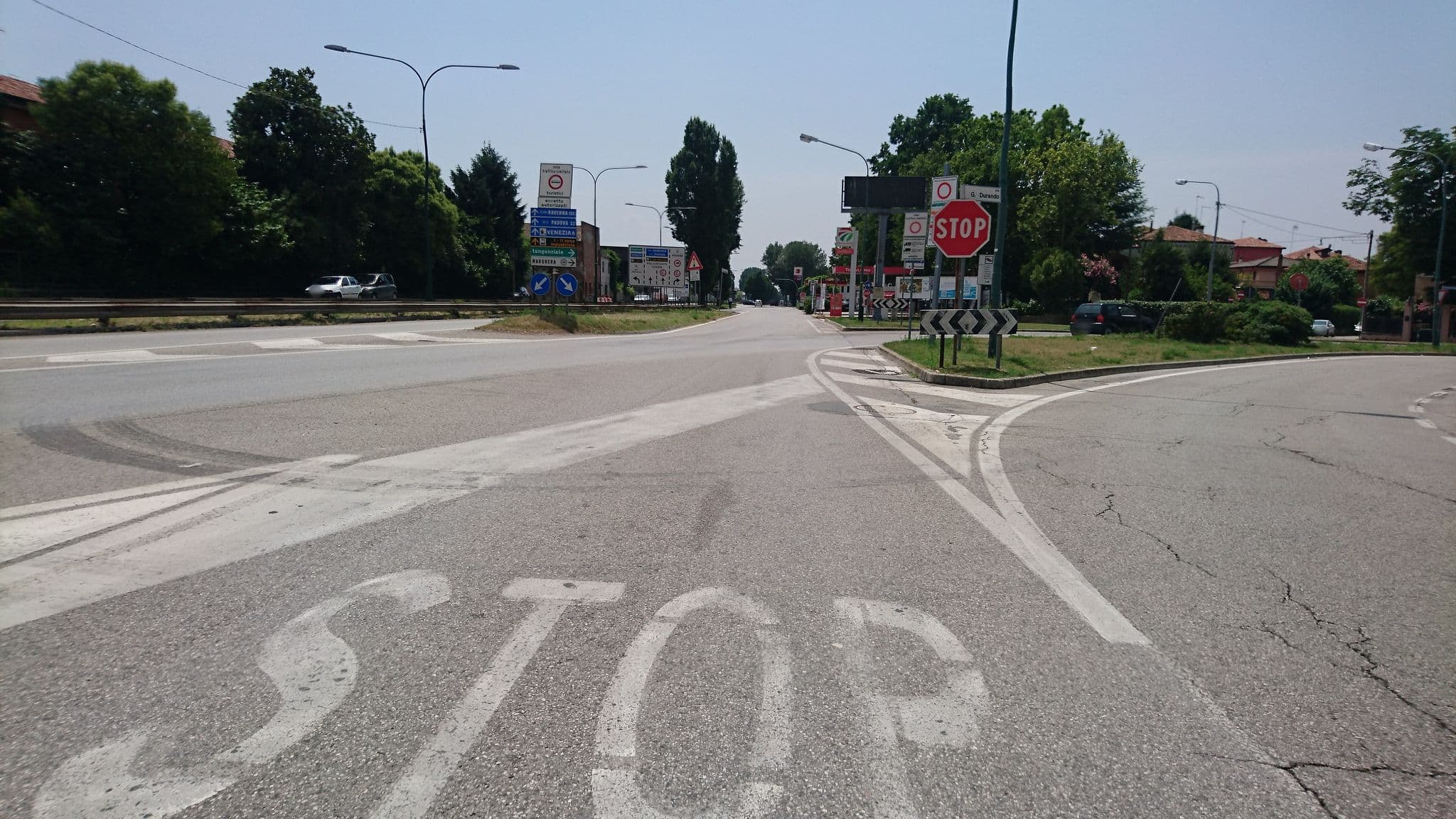 Street view near Autoespresso, Mestre