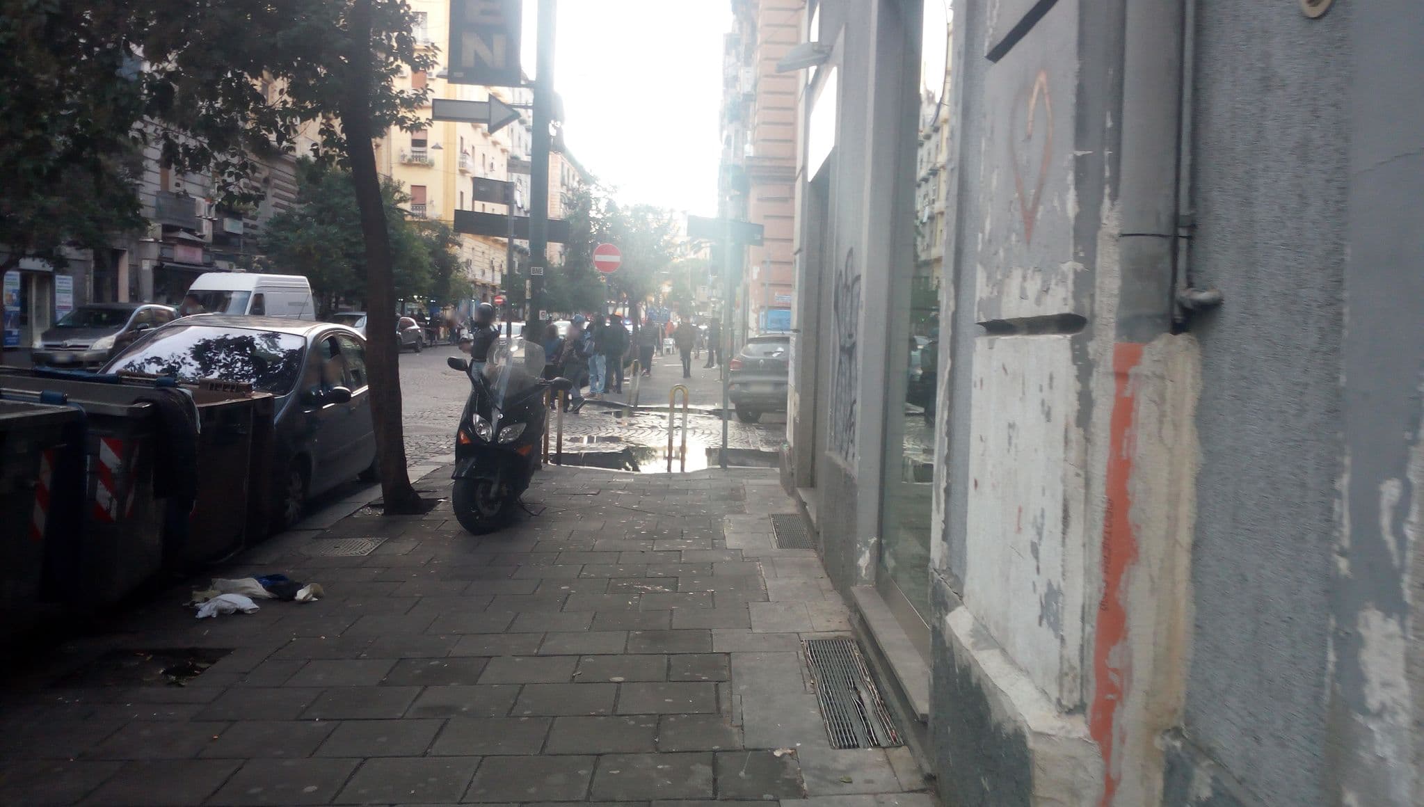 Street view near Hotel Guiren, Naples — © davidemorale (CC BY-SA · Mapillary)