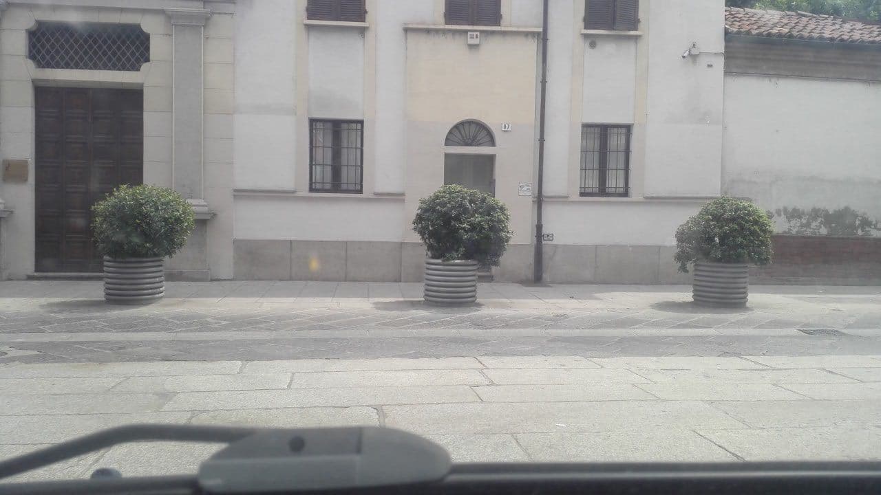 Street view near Ostello Caritas, Alessandria — © albialbi (CC BY-SA · Mapillary)