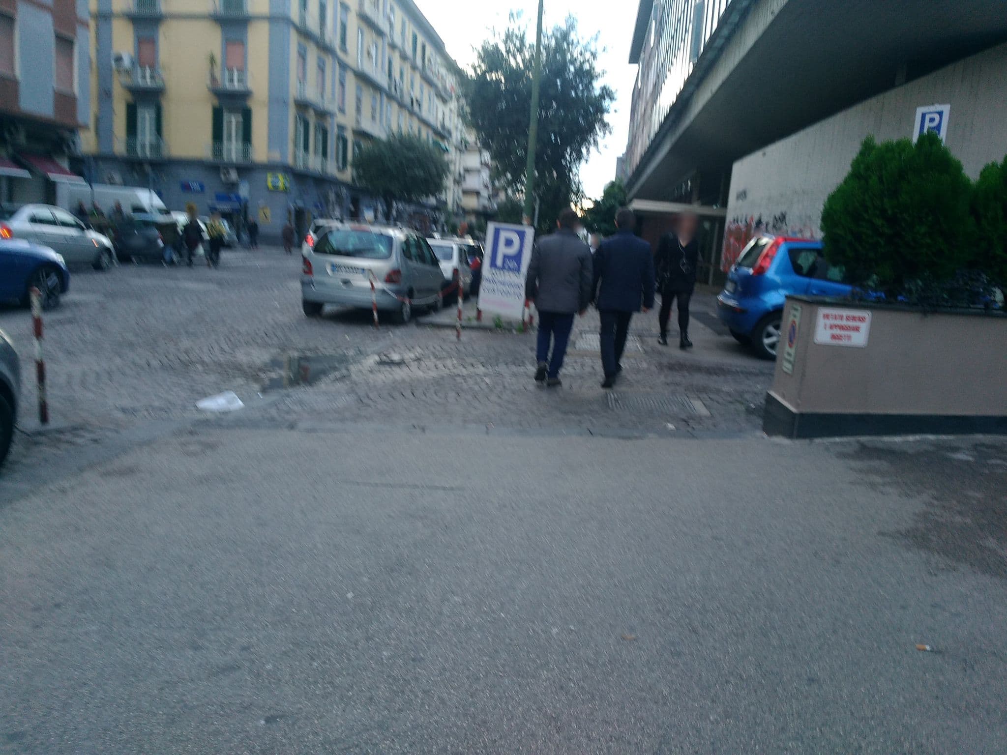 Street view near Hotel Stelle The Businest, Naples — © leonardoa (CC BY-SA · Mapillary)