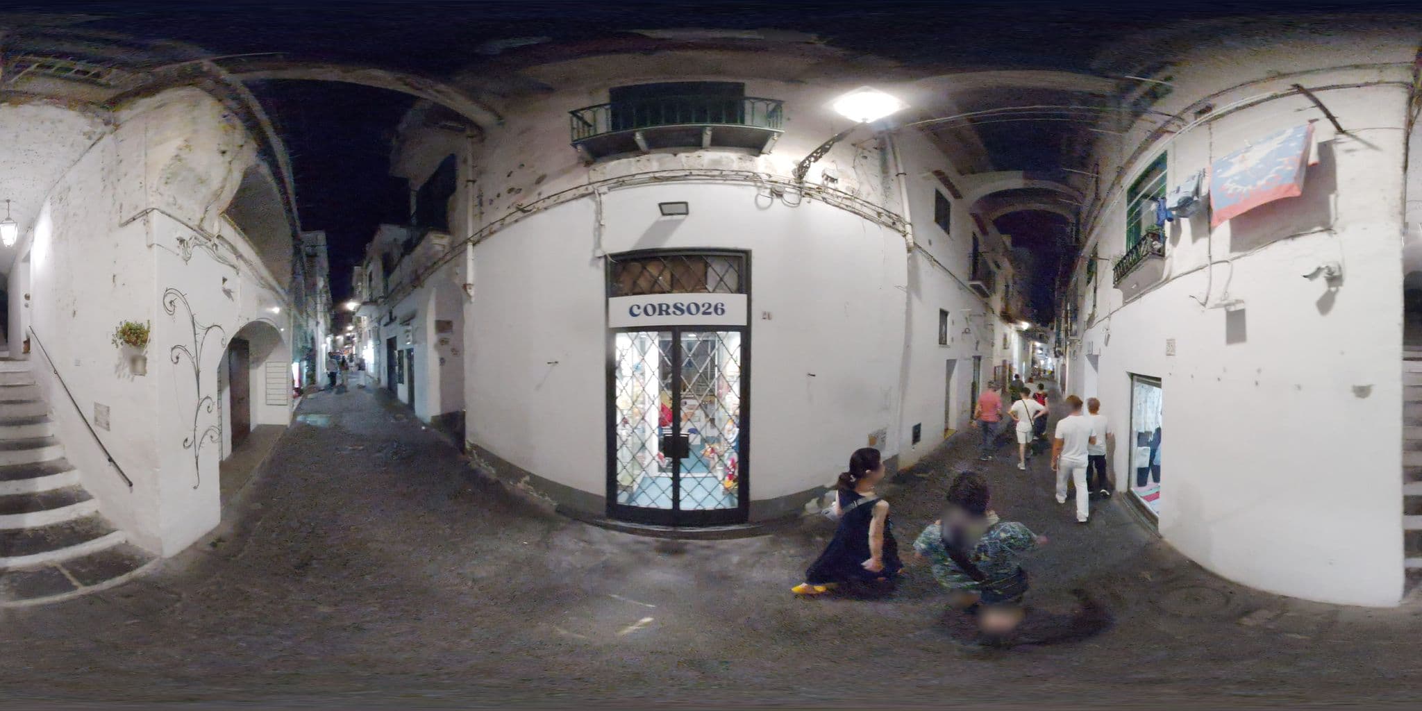 Street view near B&b Palazzo Pisani, Amalfi — © mapconcierge (CC BY-SA · Mapillary)
