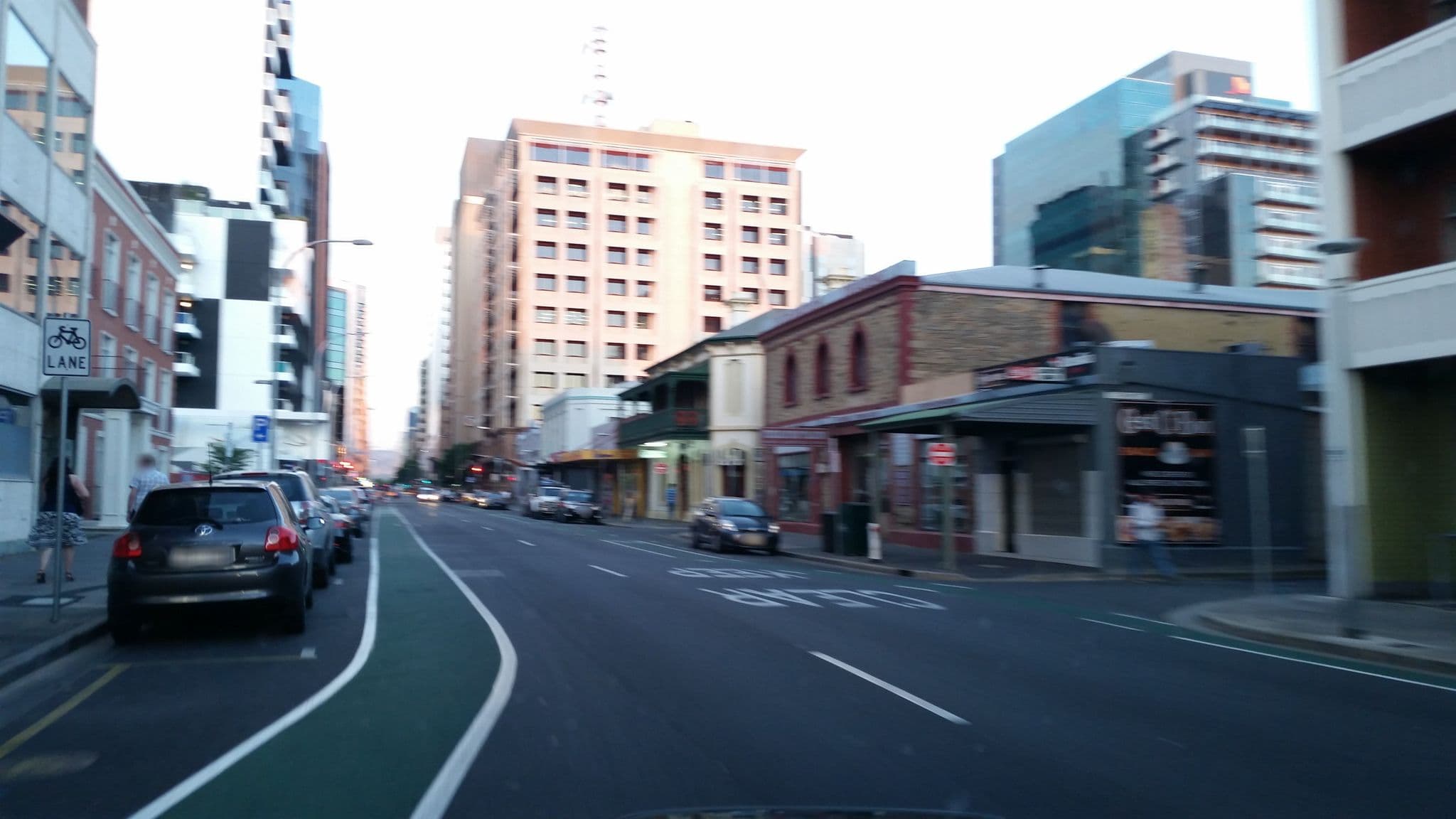 Street view near Adelaide Central YHA, Adelaide — © didz (CC BY-SA · Mapillary)