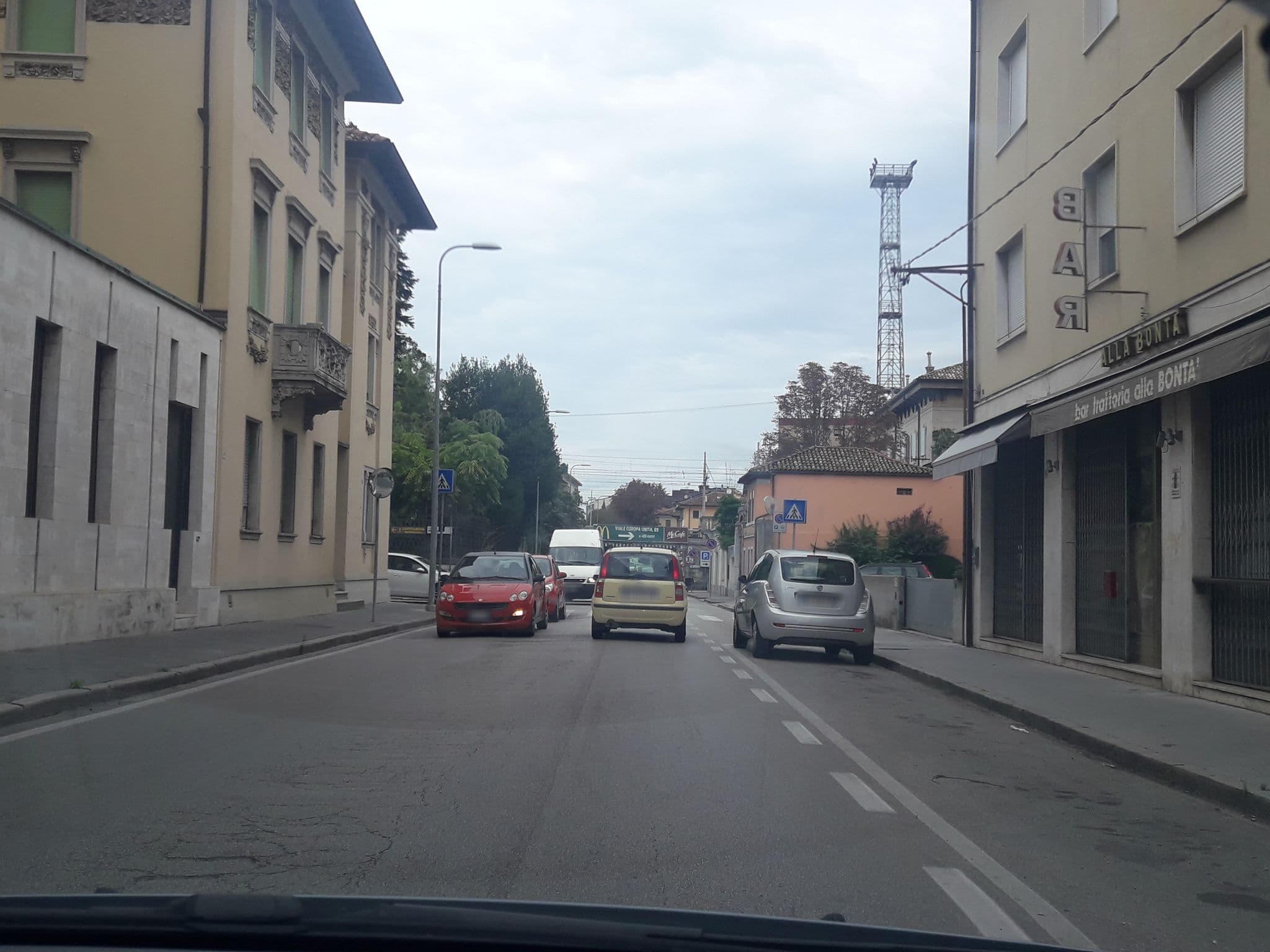 Street view near University Residences Udine 2.0, Udine — © cartophile (CC BY-SA · Mapillary)