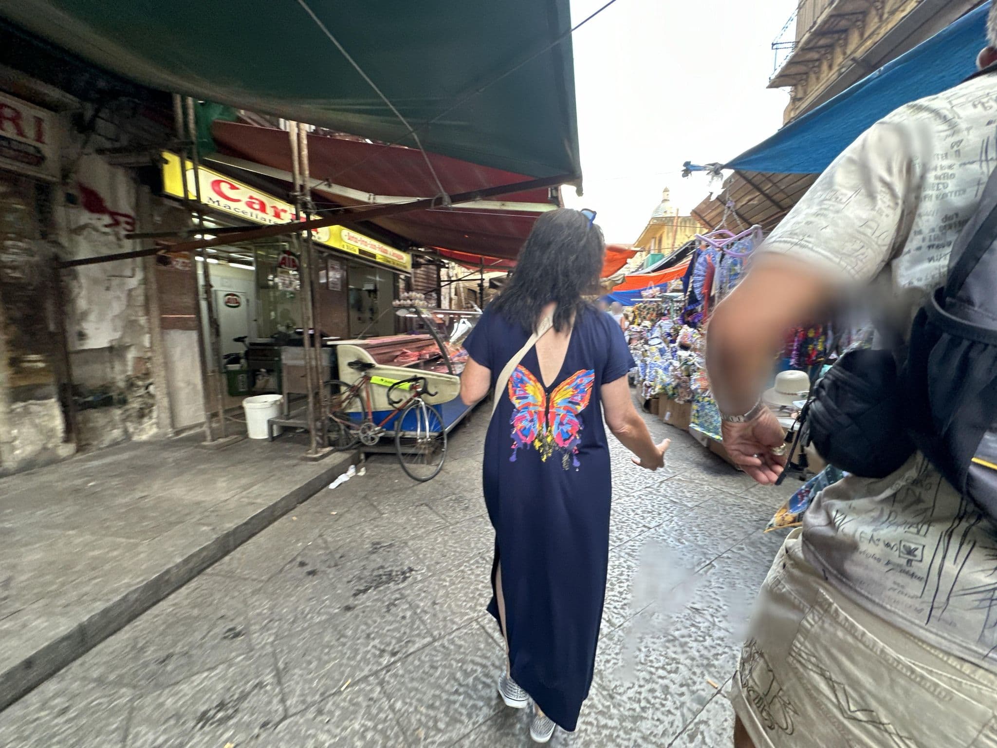 Street view near Palazzo Brunaccini, Palermo