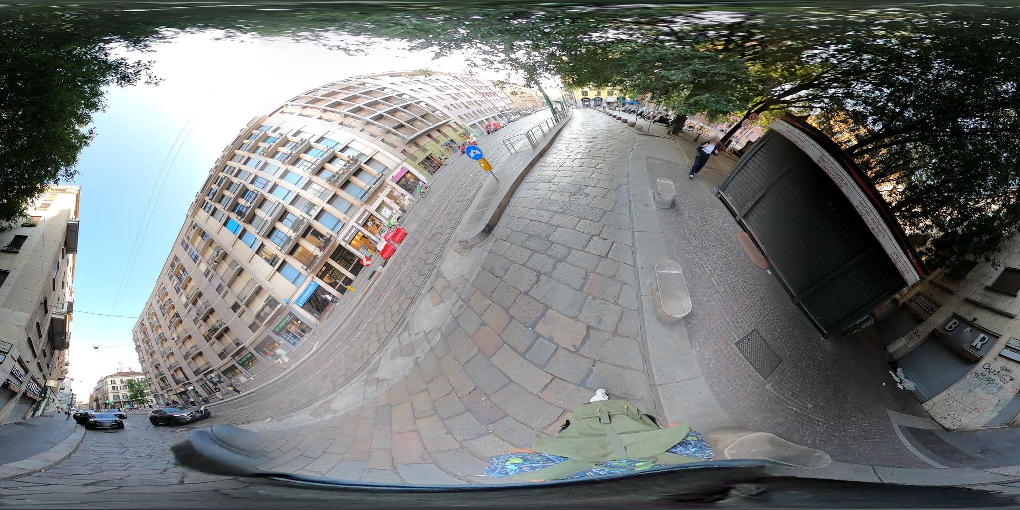 Street view near Lloyd Hotel, Milan — © mapconcierge (CC BY-SA · Mapillary)